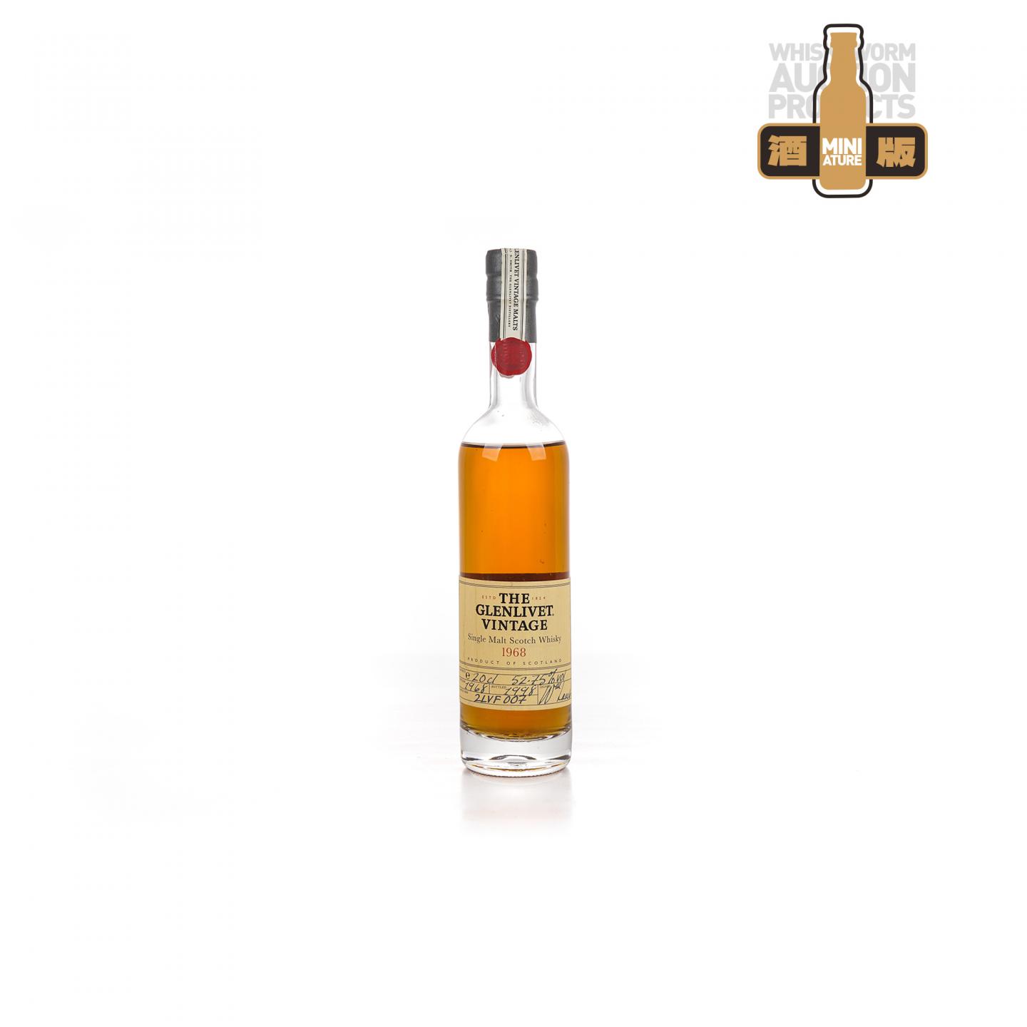 【中样】Glenlivet 格兰威特 1968-1998 Vintage 200ml