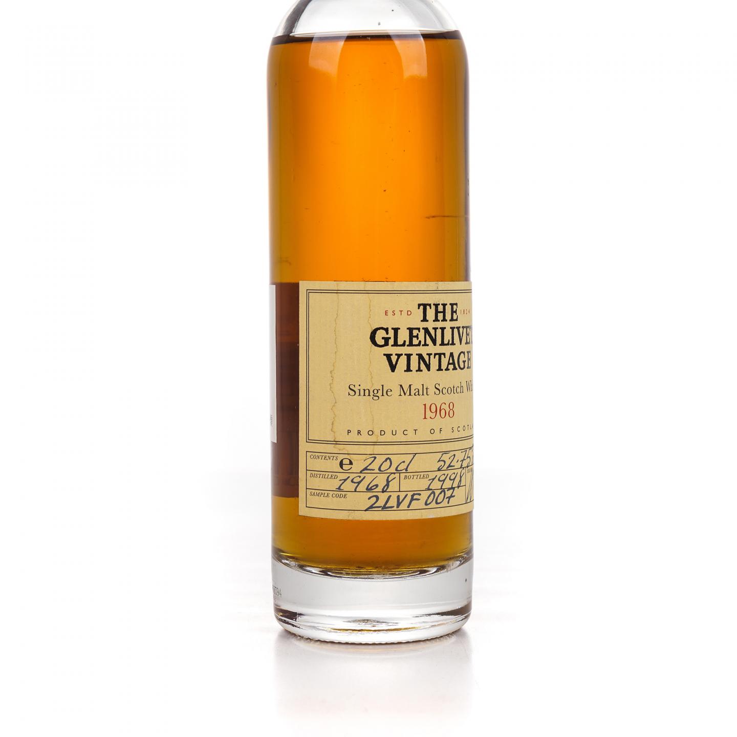 【中样】Glenlivet 格兰威特 1968-1998 Vintage 200ml