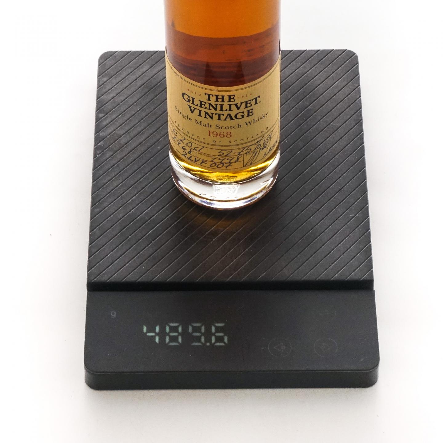 【中样】Glenlivet 格兰威特 1968-1998 Vintage 200ml