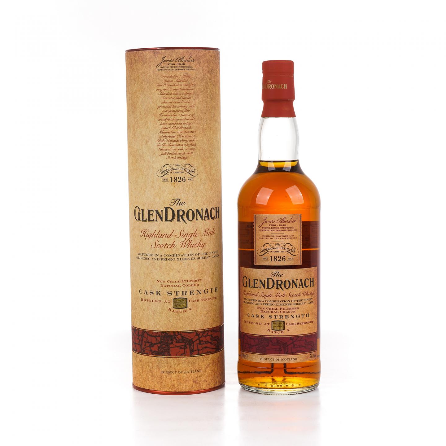 Glendronach 格兰多纳 2015 桶强 雪莉桶 Batch 4
