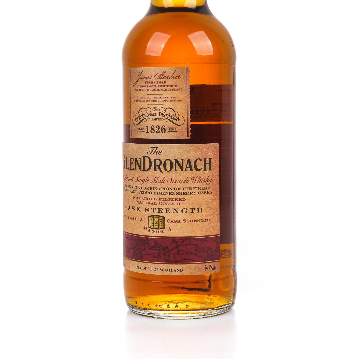 Glendronach 格兰多纳 2015 桶强 雪莉桶 Batch 4