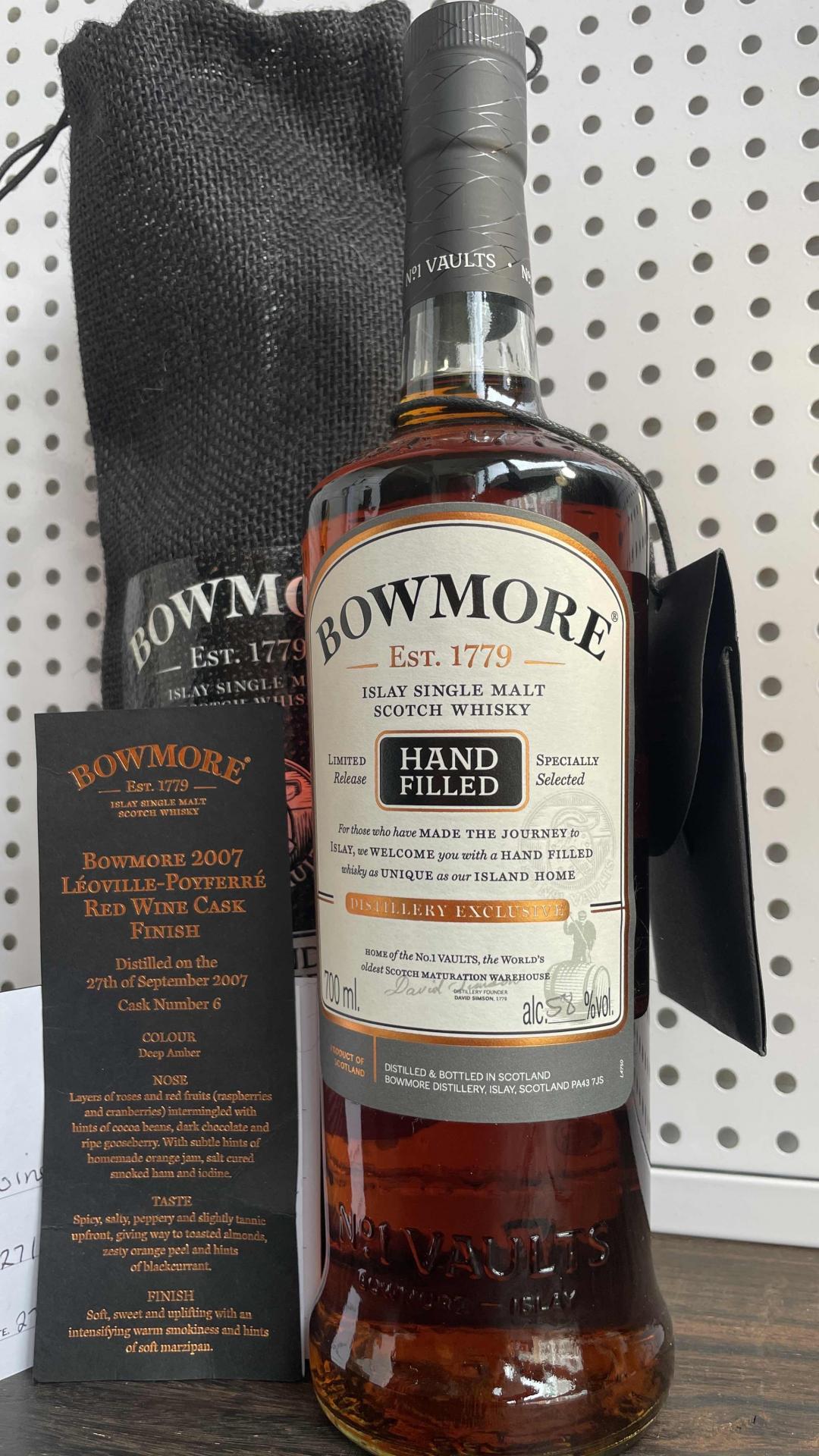 波摩17年 勒弗莱红葡萄酒 单桶 桶号6号 2007-2024装瓶 此款是纪念 波摩酒厂 旅游中心成立50周年 纪念款 手工装瓶限量发售