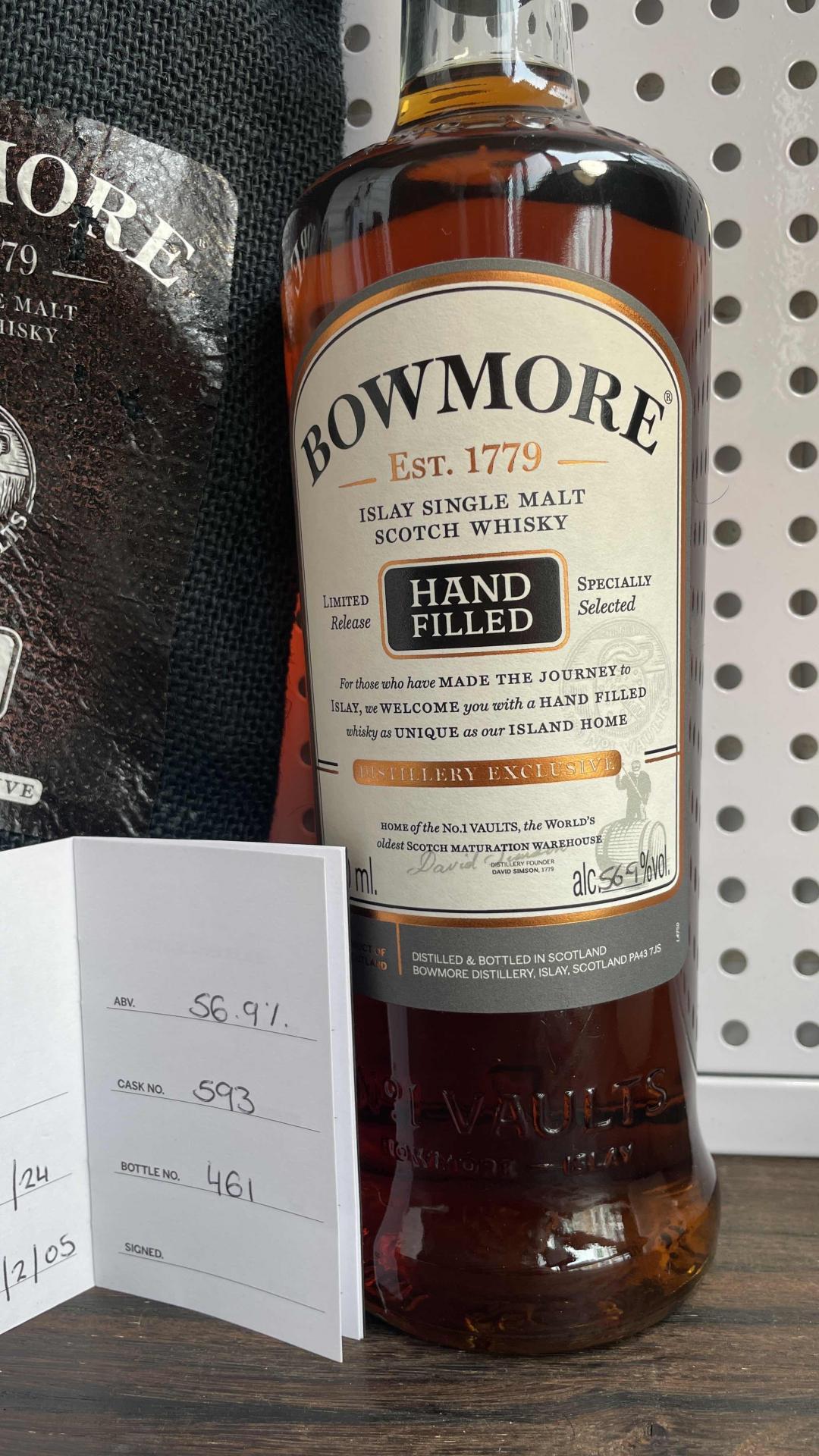 波摩19年 酒厂限定 手工瓶 桶号593 px雪莉单桶 2005-2024装瓶 酒色非常漂亮 值得收藏与品鉴