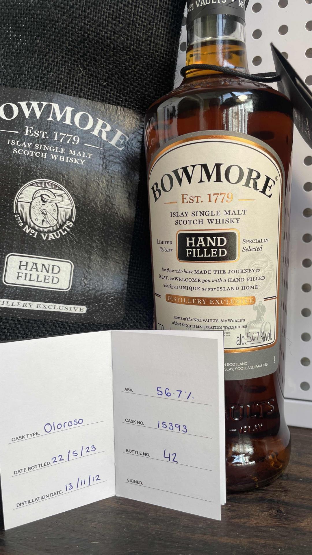 波摩 10年 手工装瓶 单桶 初填oloroso雪莉桶 酒满 酒色漂亮