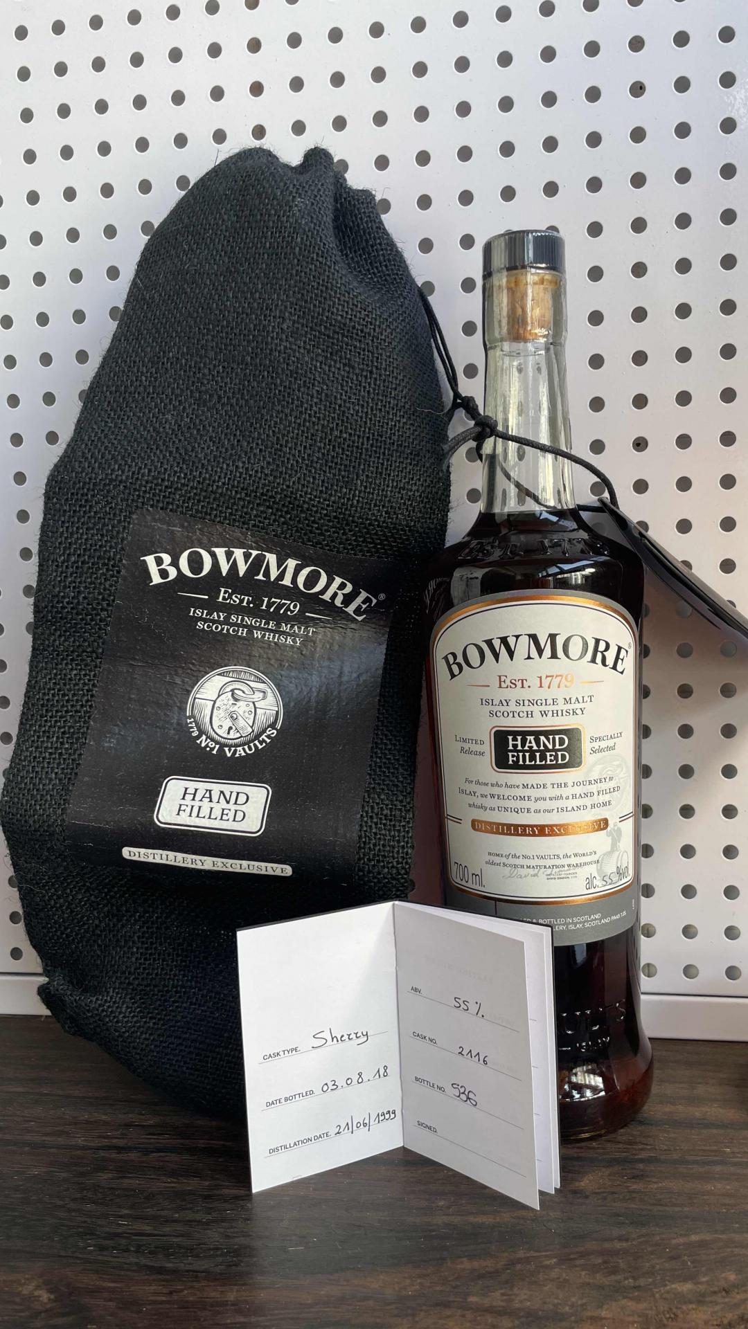 波摩19年 手工瓶 oloroso雪莉桶 1999-2018装瓶 桶号2116 酒厂限定发售 非常稀少 值得收藏与品鉴