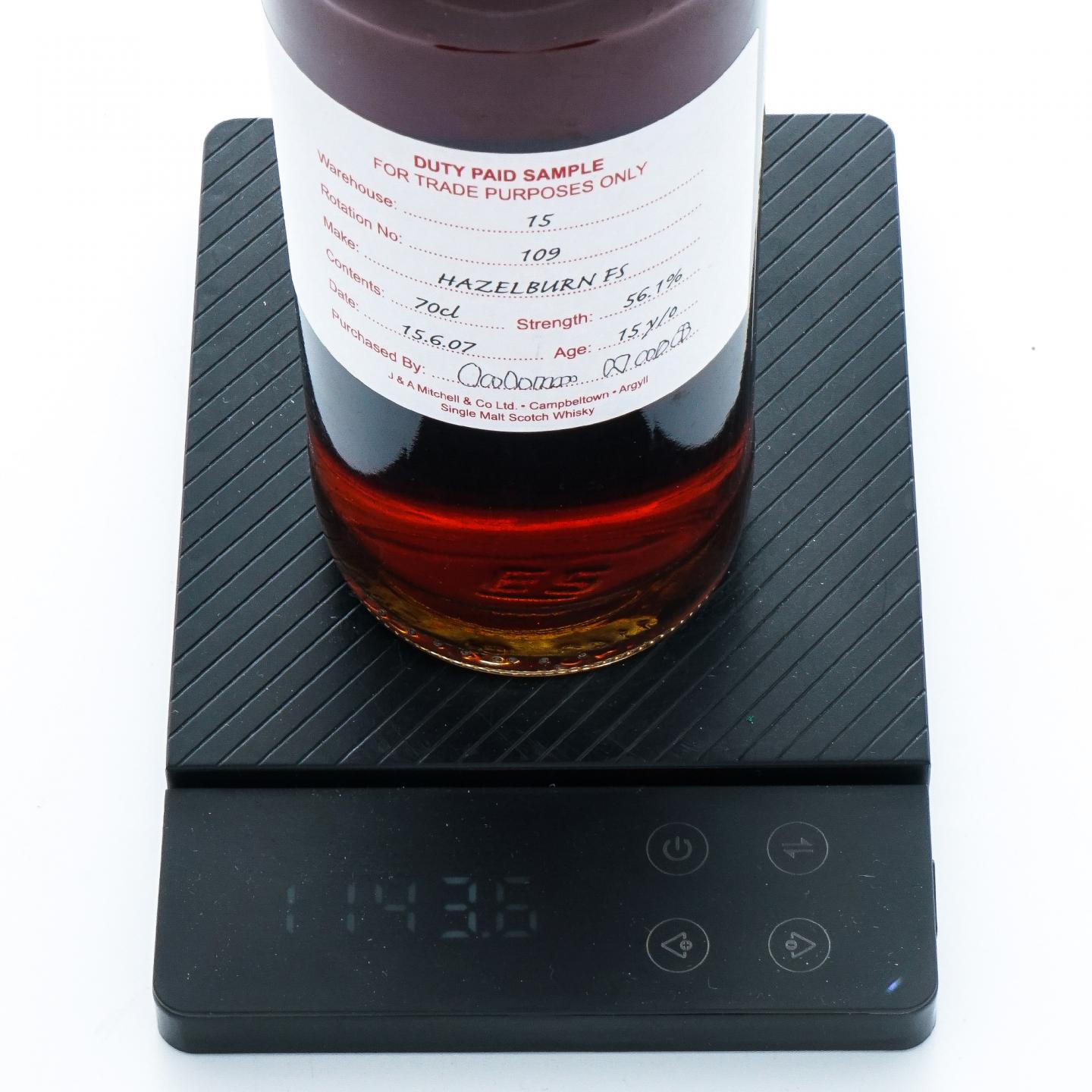 Hazelburn 哈索本 15年 2007 雪莉桶 完税瓶