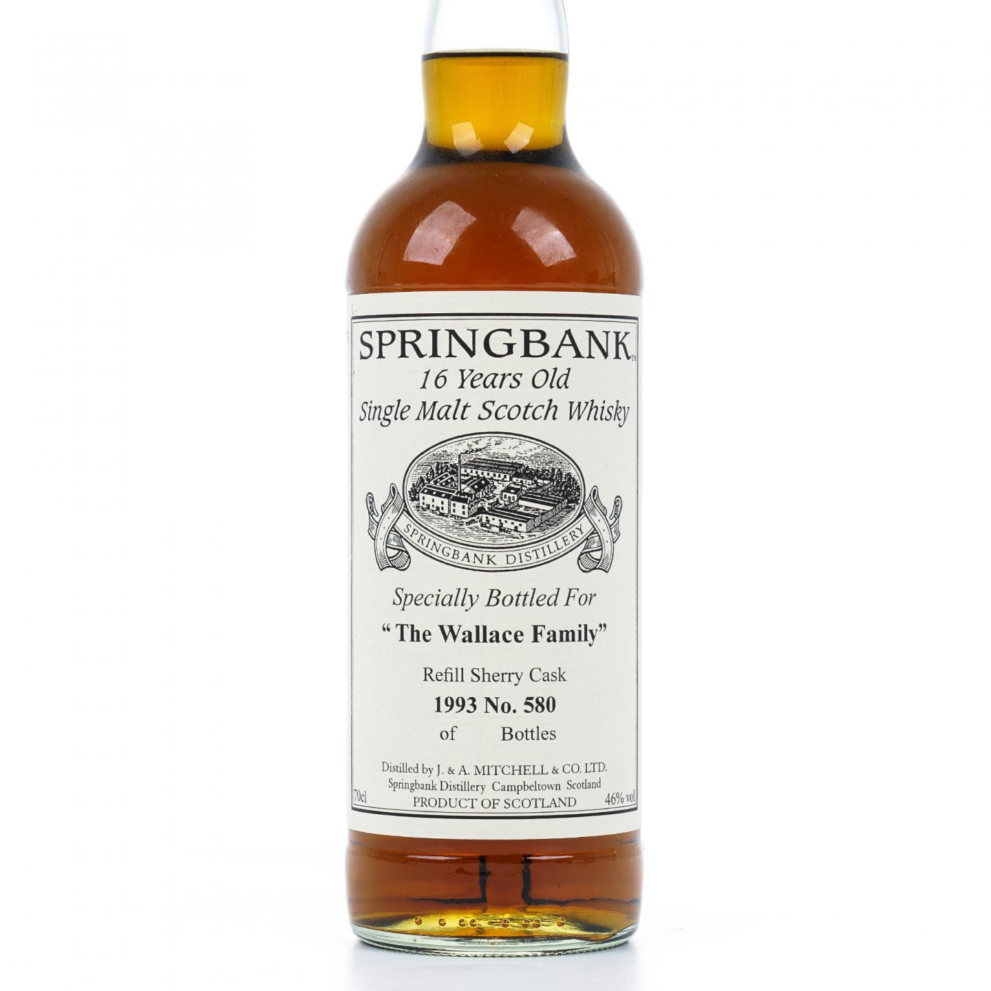 Springbank 云顶 16年 1993 私人桶 再填雪莉桶#580