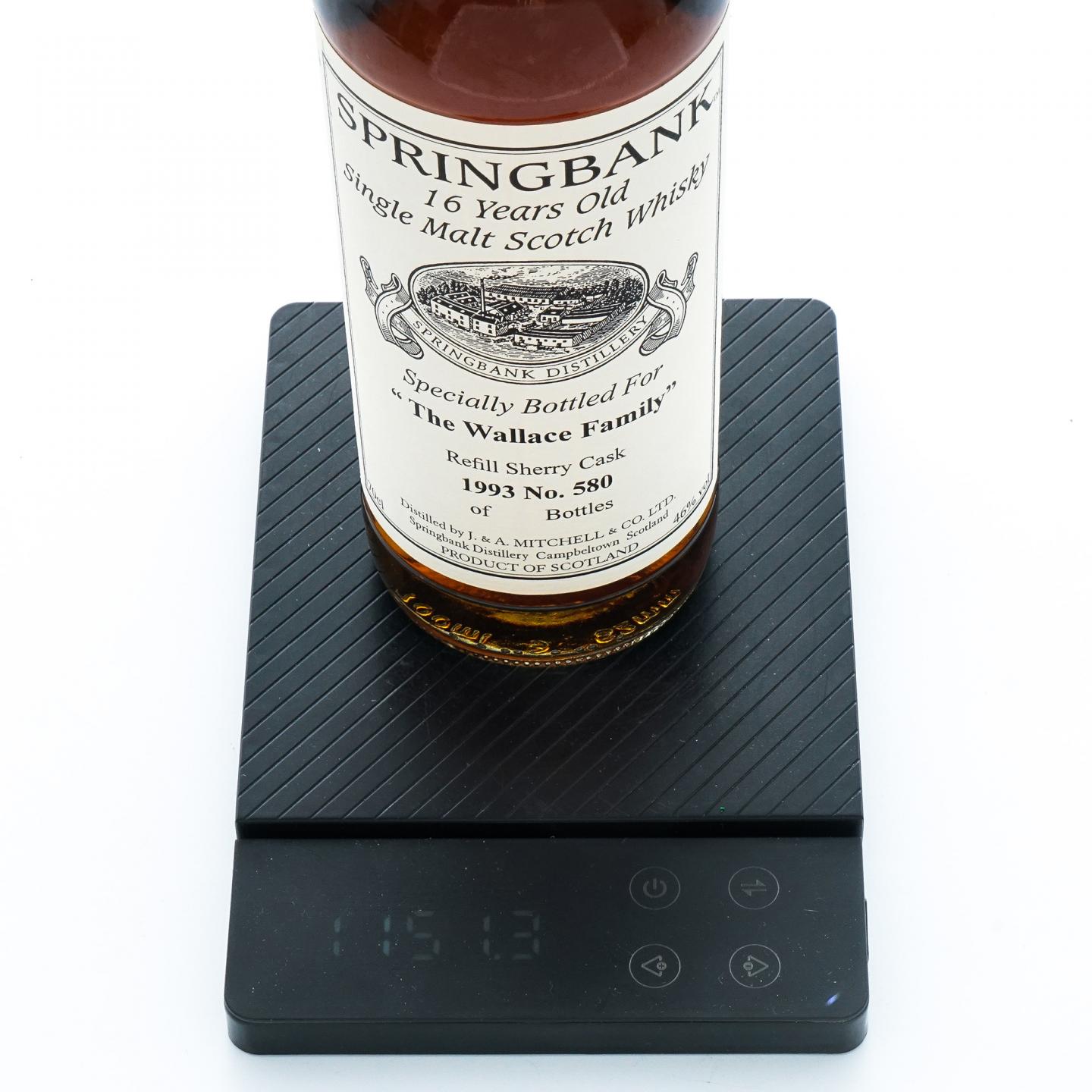 Springbank 云顶 16年 1993 私人桶 再填雪莉桶#580