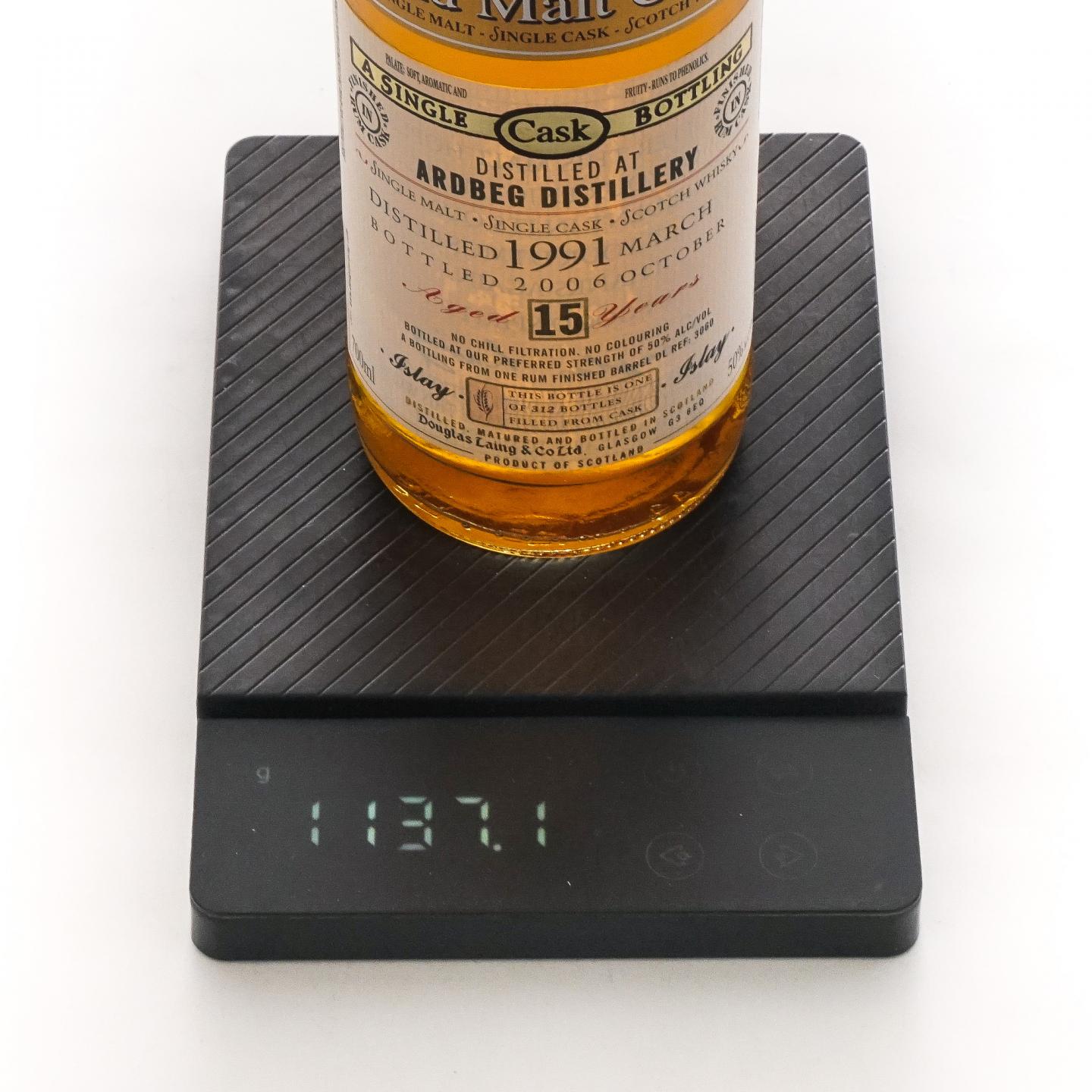 Ardbeg 阿贝 15年 1991-2006 单桶#DL3060 Old Malt Cask