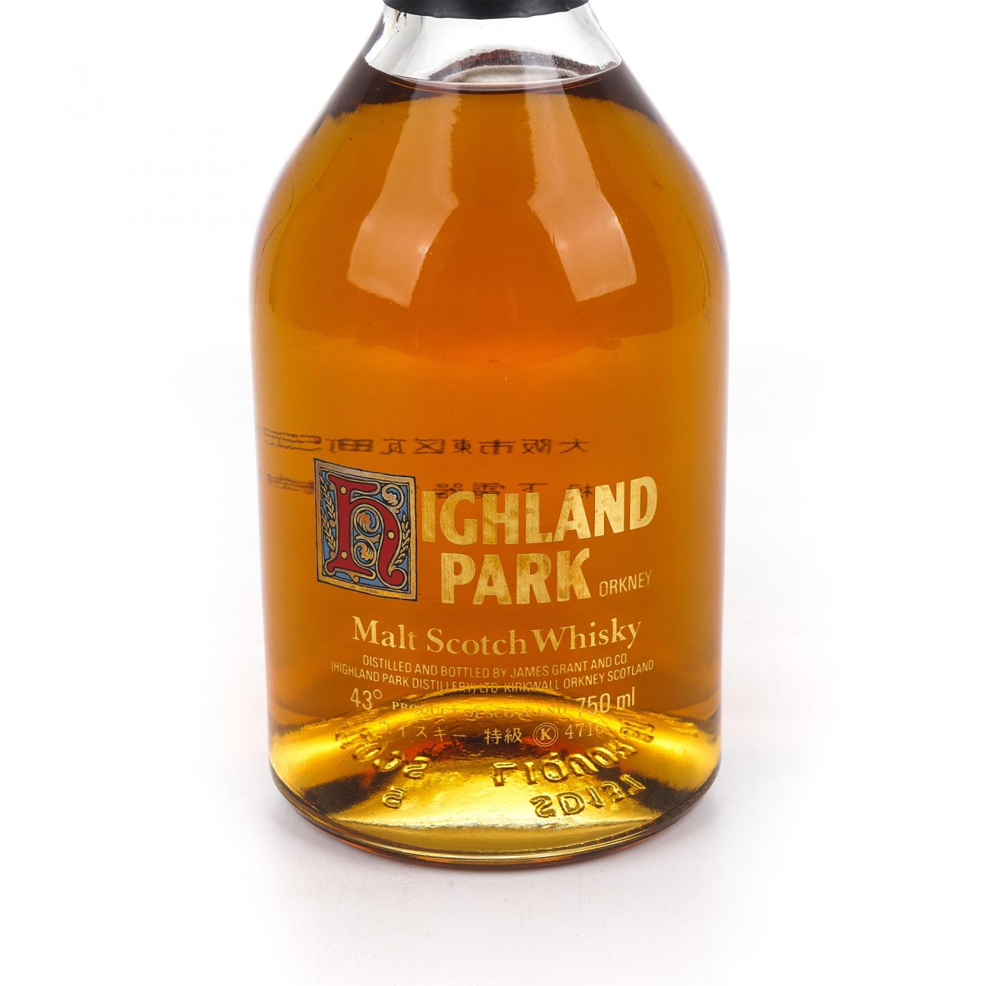 Highland Park 高原骑士 12年 透明瓶 750ml