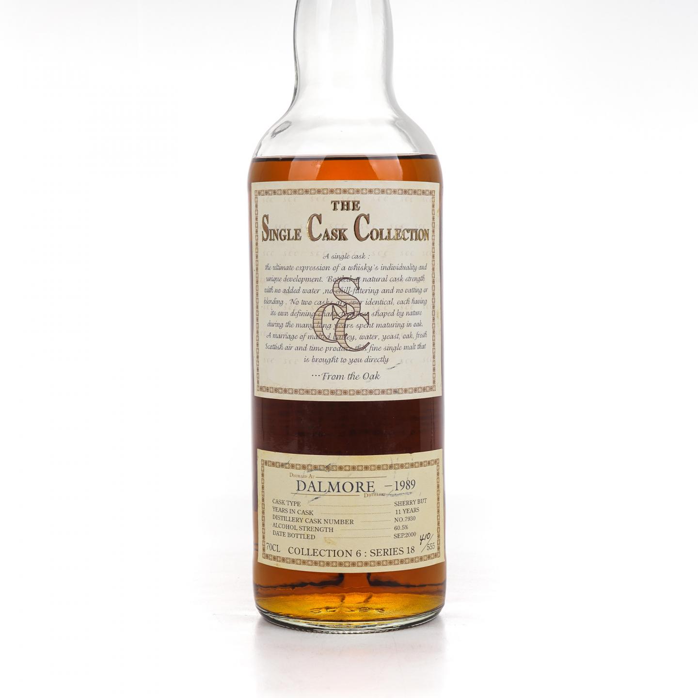 Dalmore 达尔摩 11年 1989-2000 雪莉单桶#7930