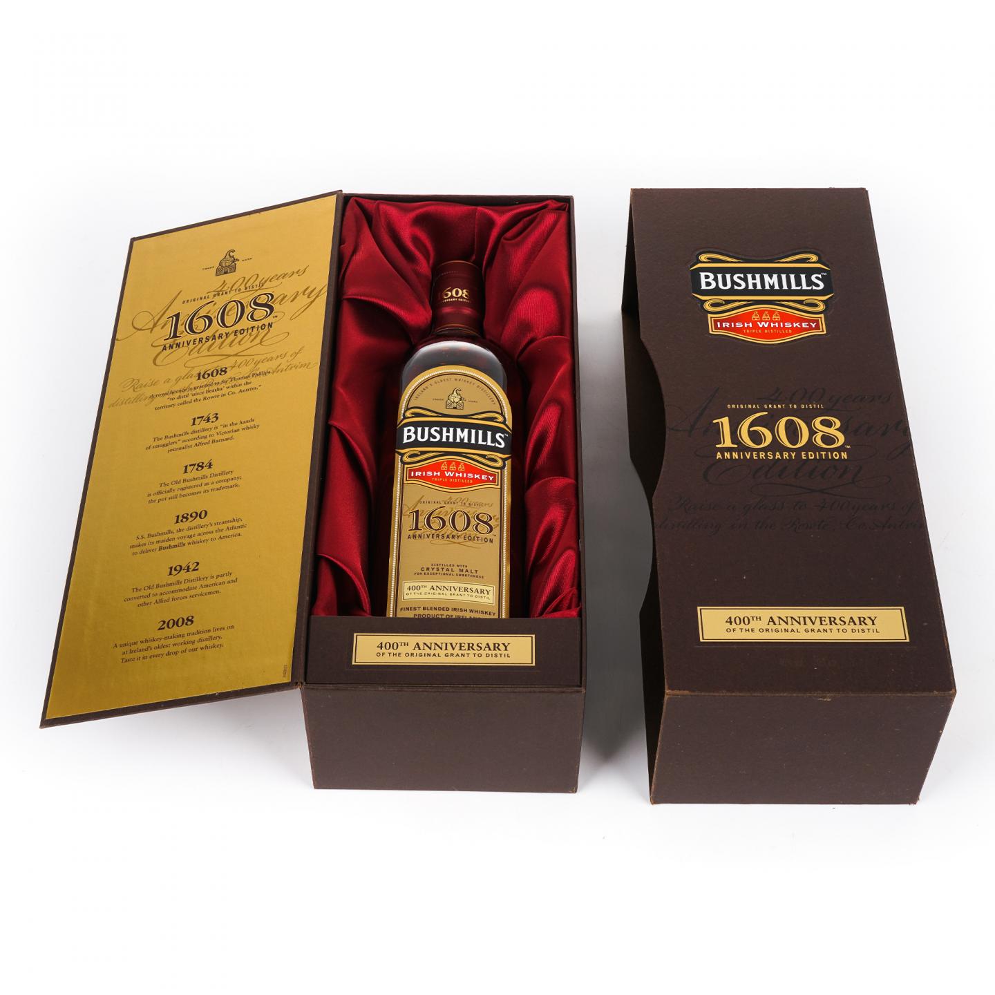 Bushmills 布什米尔 1608 400周年纪念版