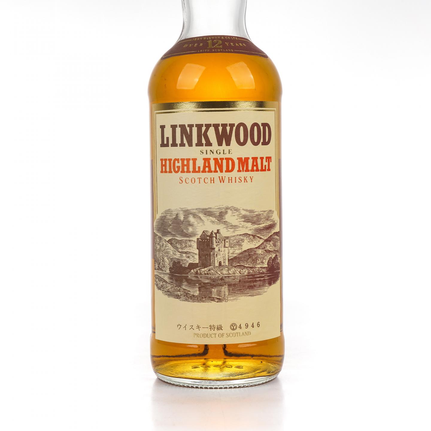 Linkwood 林可伍德 Over 12年 日本版