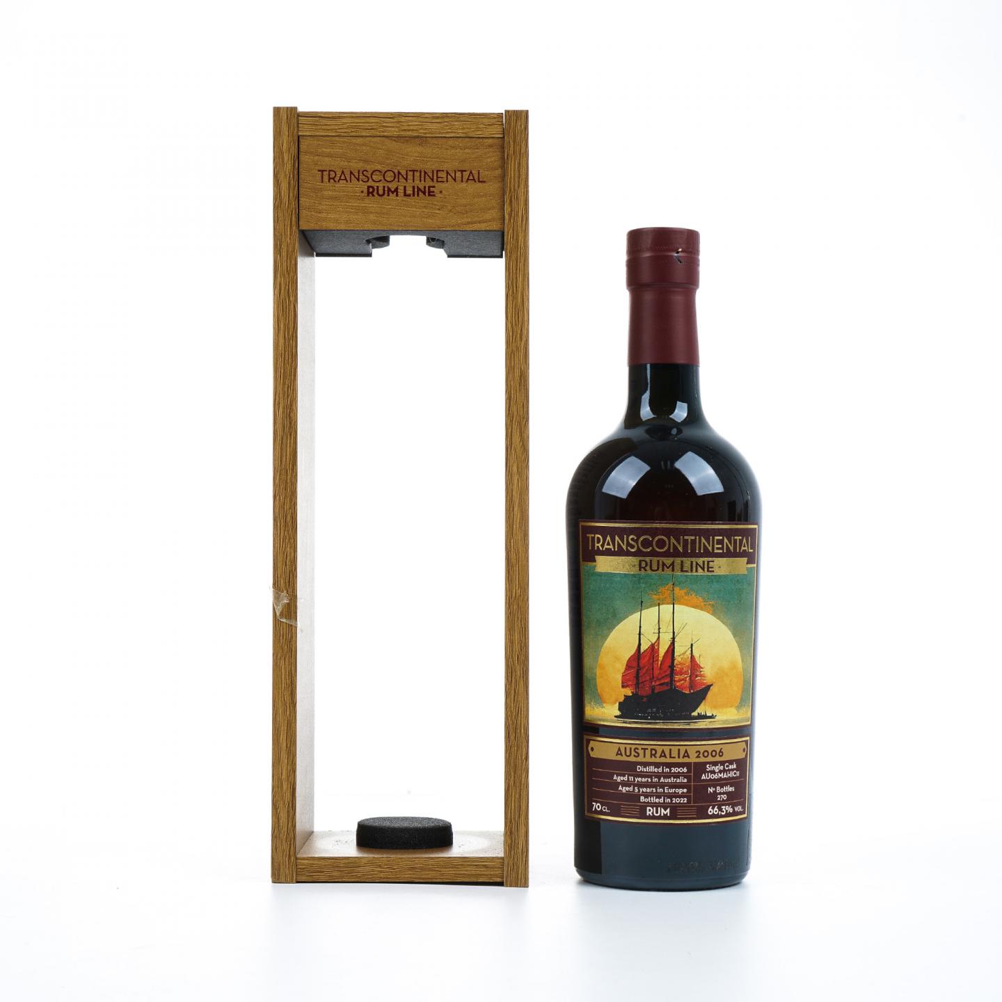 Transcontinental Rum Line 16年 2006-2022 单桶朗姆 LMDW