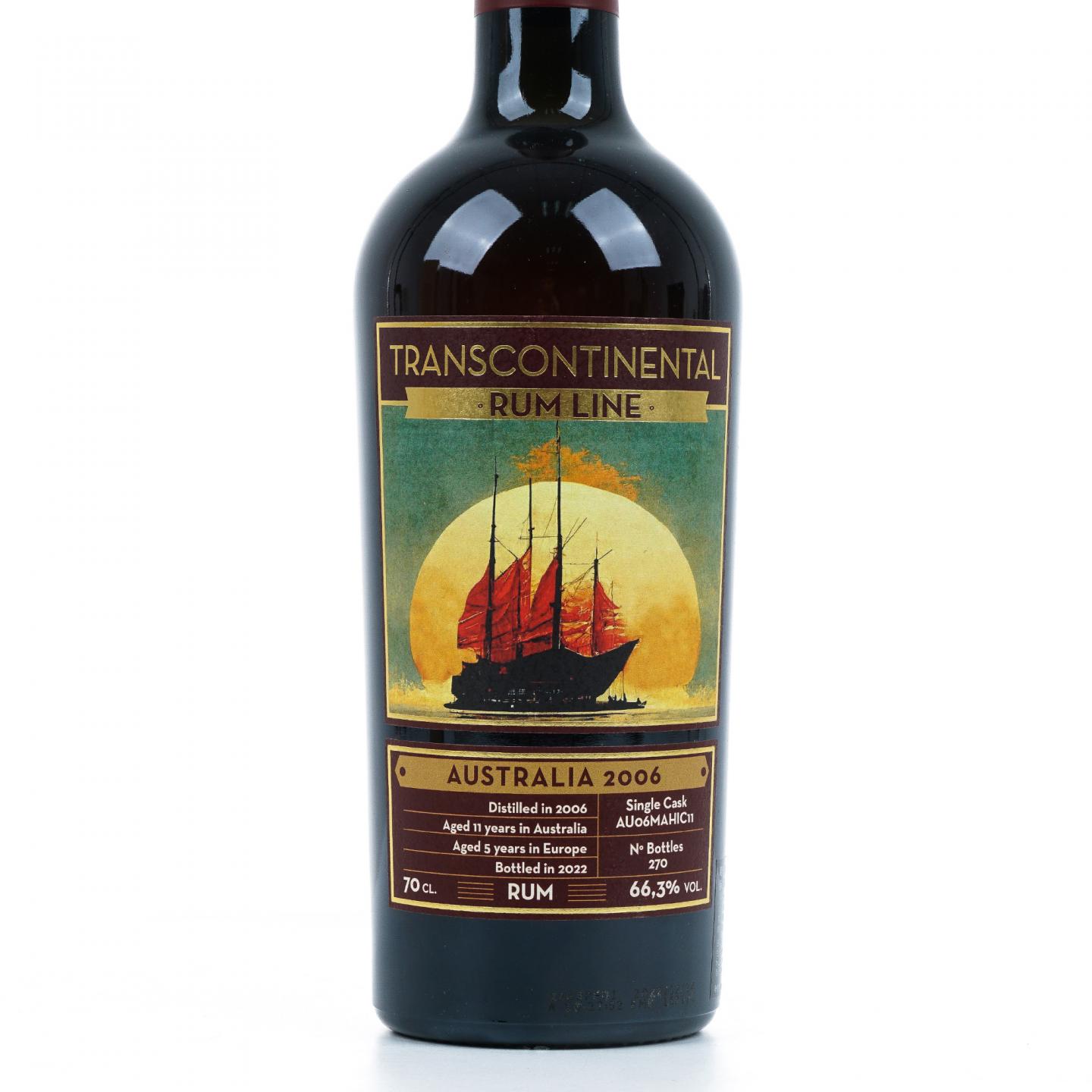 Transcontinental Rum Line 16年 2006-2022 单桶朗姆 LMDW