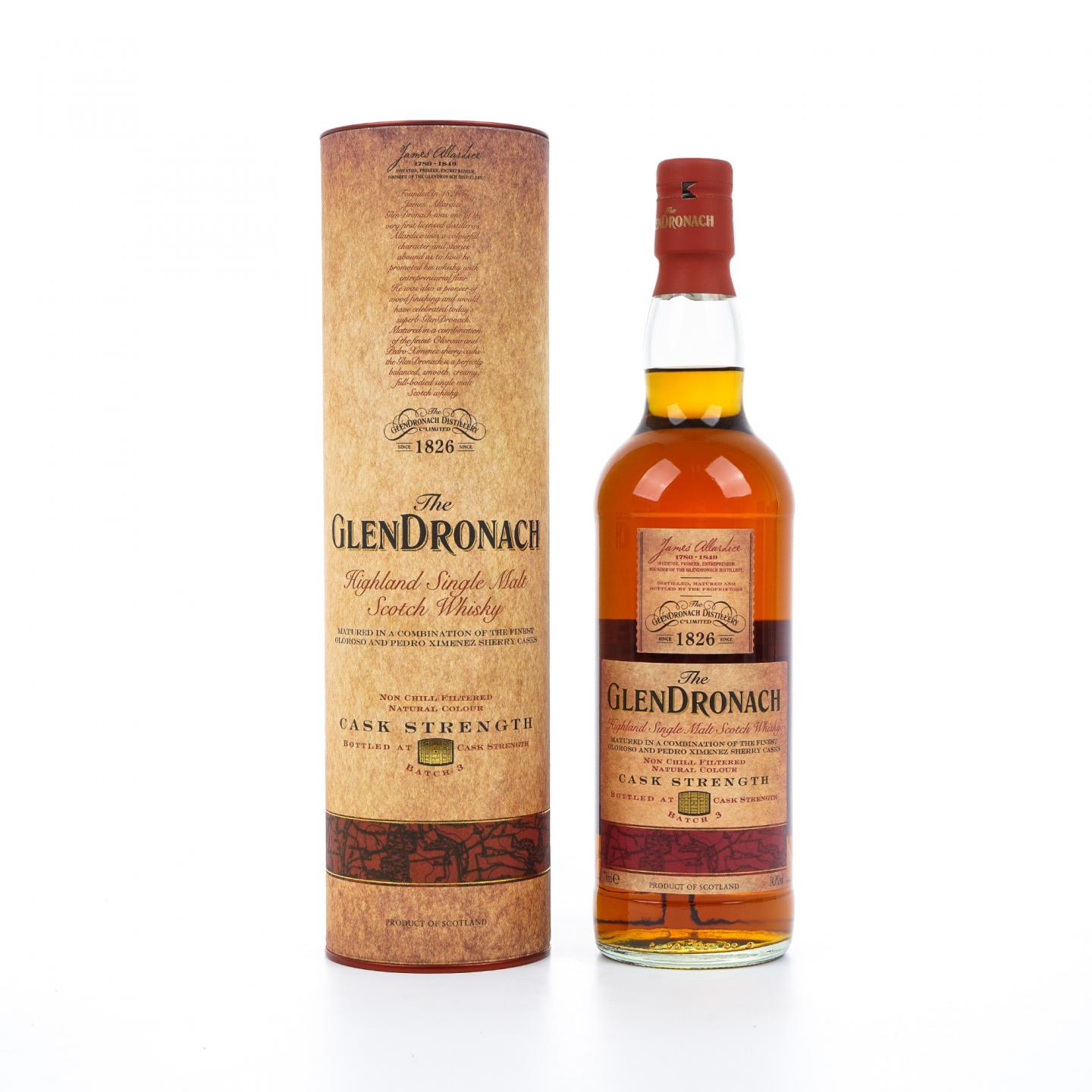 Glendronach 格兰多纳 2013 桶强 Batch 3 雪莉桶