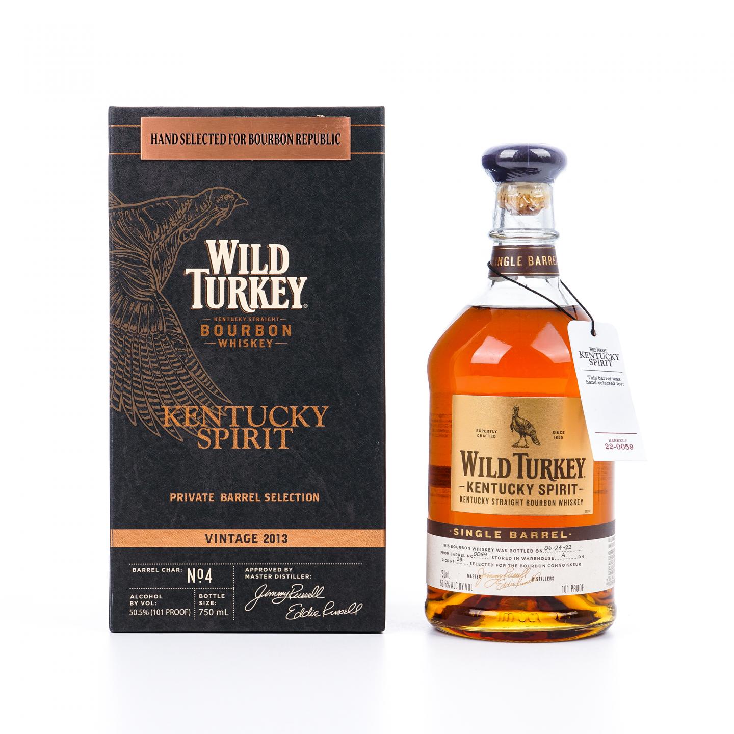 Wild Turkey 威凤凰 2022 单桶 波本威士忌 750ml