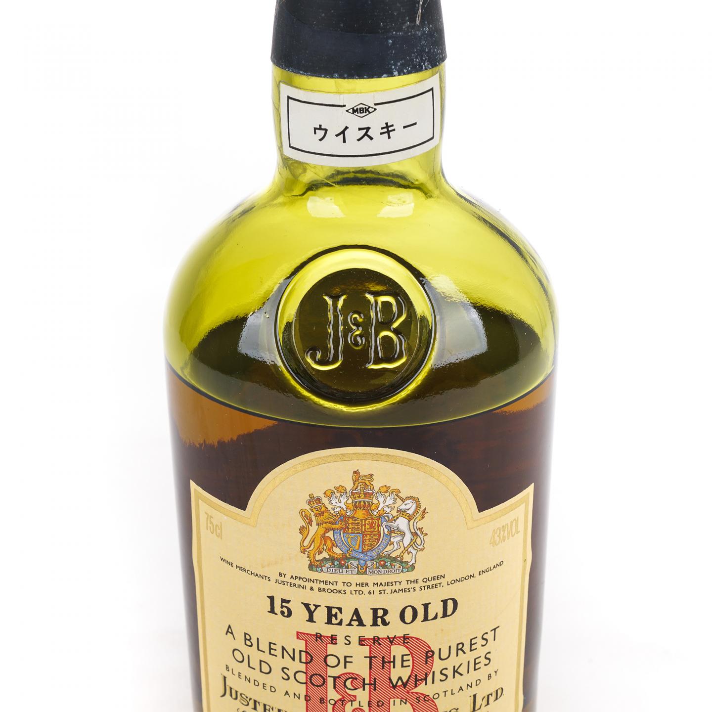 Justerini & Brooks 珍宝 15年 调和 750ml
