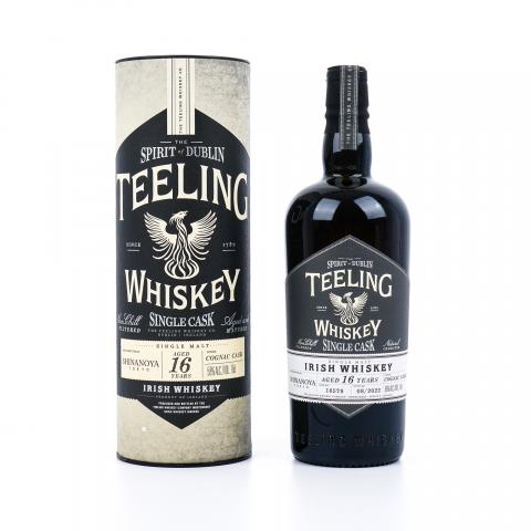 Teeling 帝霖 16年 2022 单桶#16579 干邑桶后熟