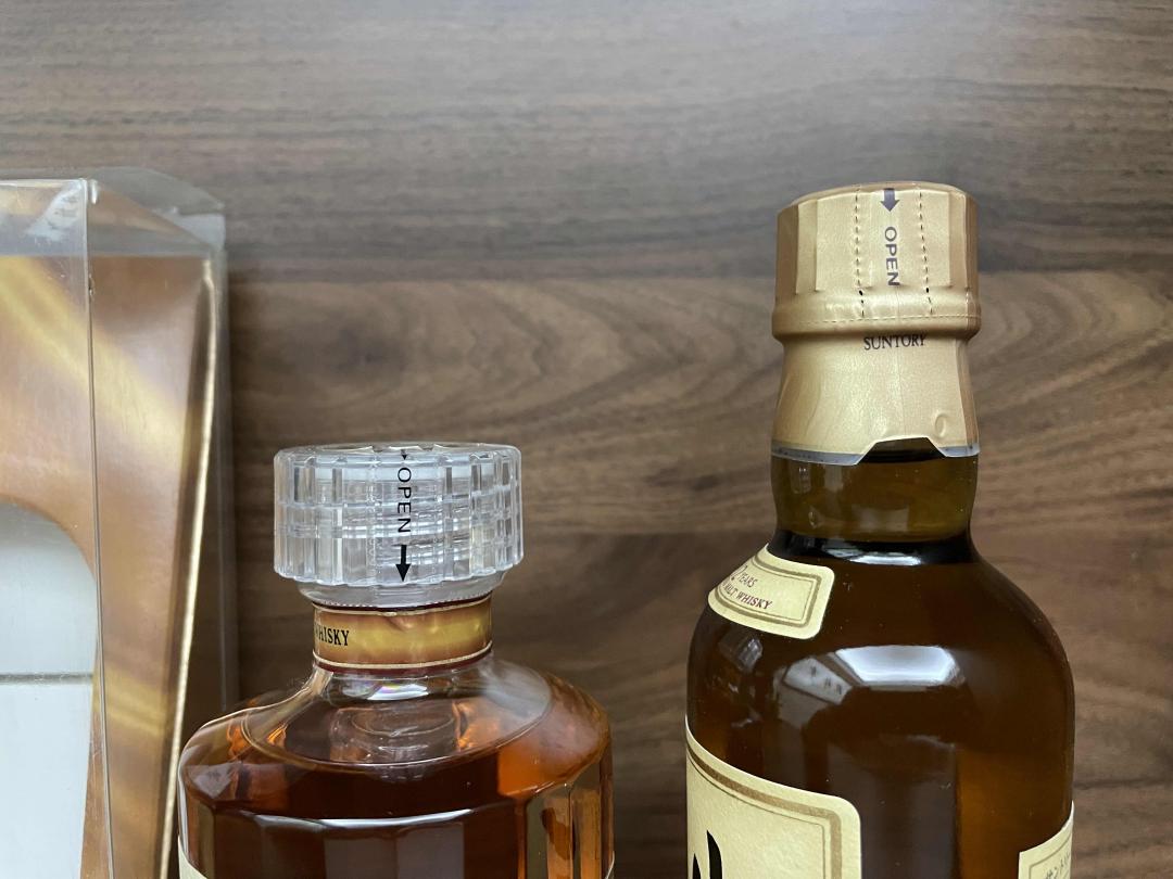 【酒版】响金花17年/山崎金花12年 180Ml