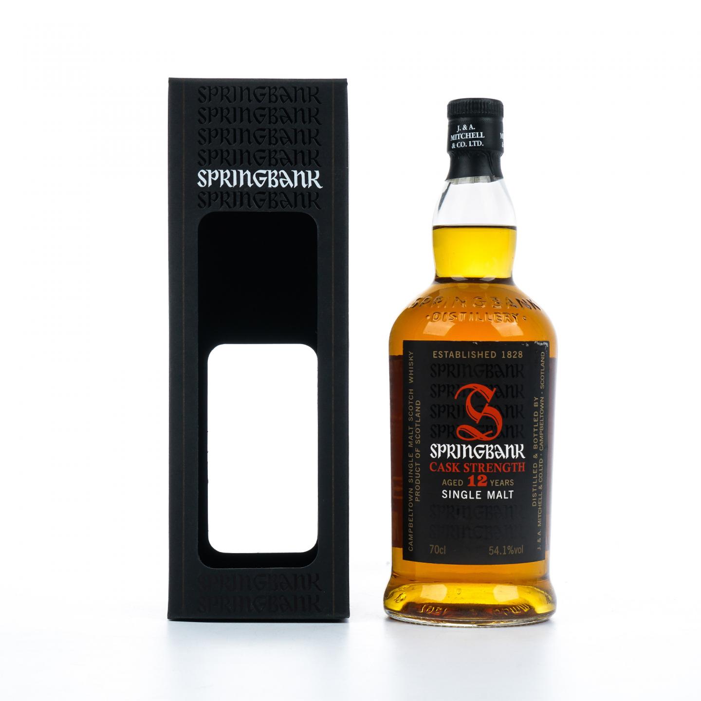 Springbank 云顶 12年 桶强 54.1%