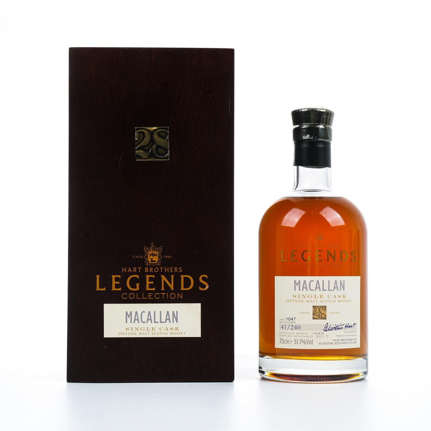Macallan 麦卡伦 28年 1989-2017 HB 雪莉单桶#1047