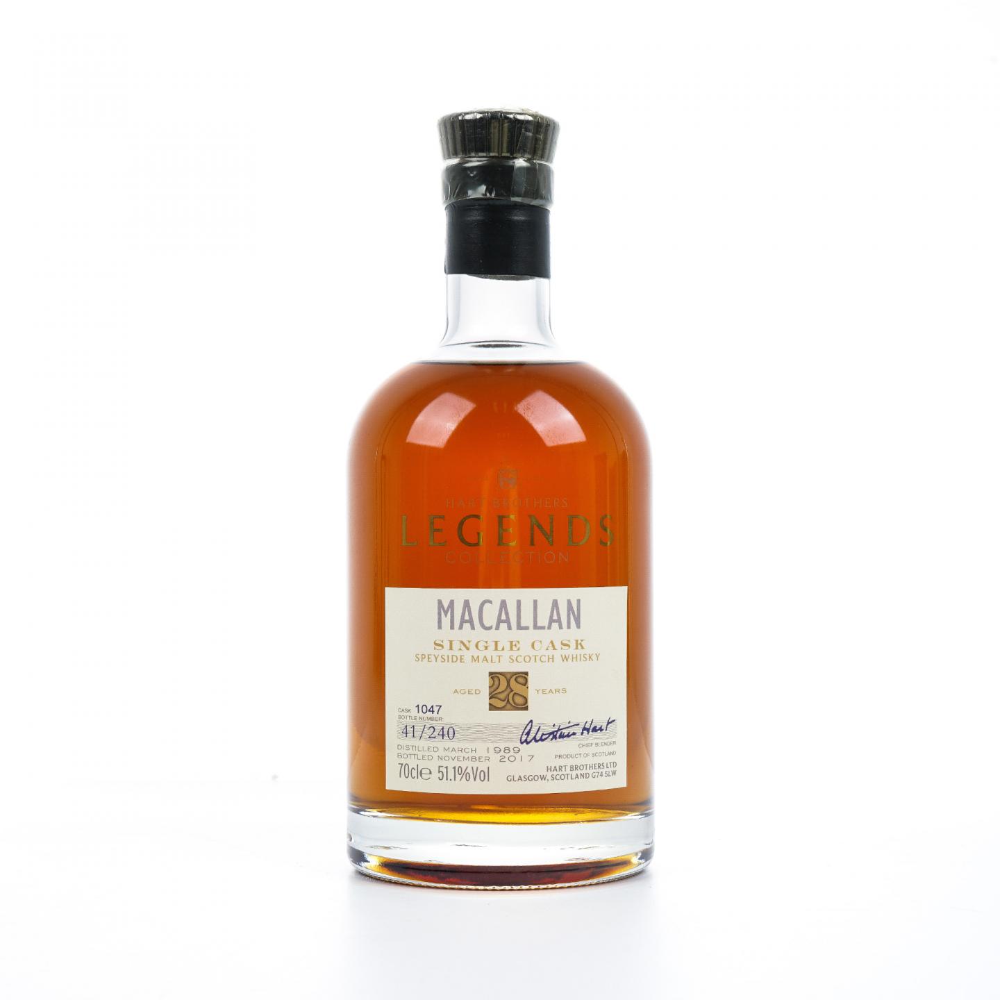 Macallan 麦卡伦 28年 1989-2017 HB 雪莉单桶#1047