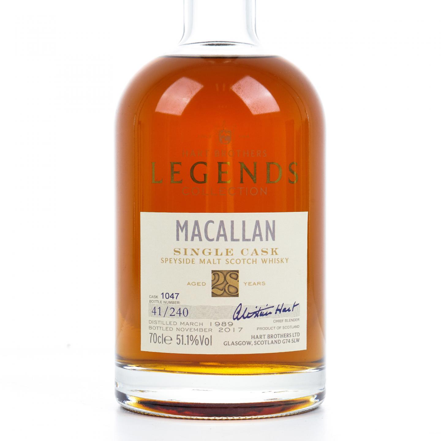 Macallan 麦卡伦 28年 1989-2017 HB 雪莉单桶#1047