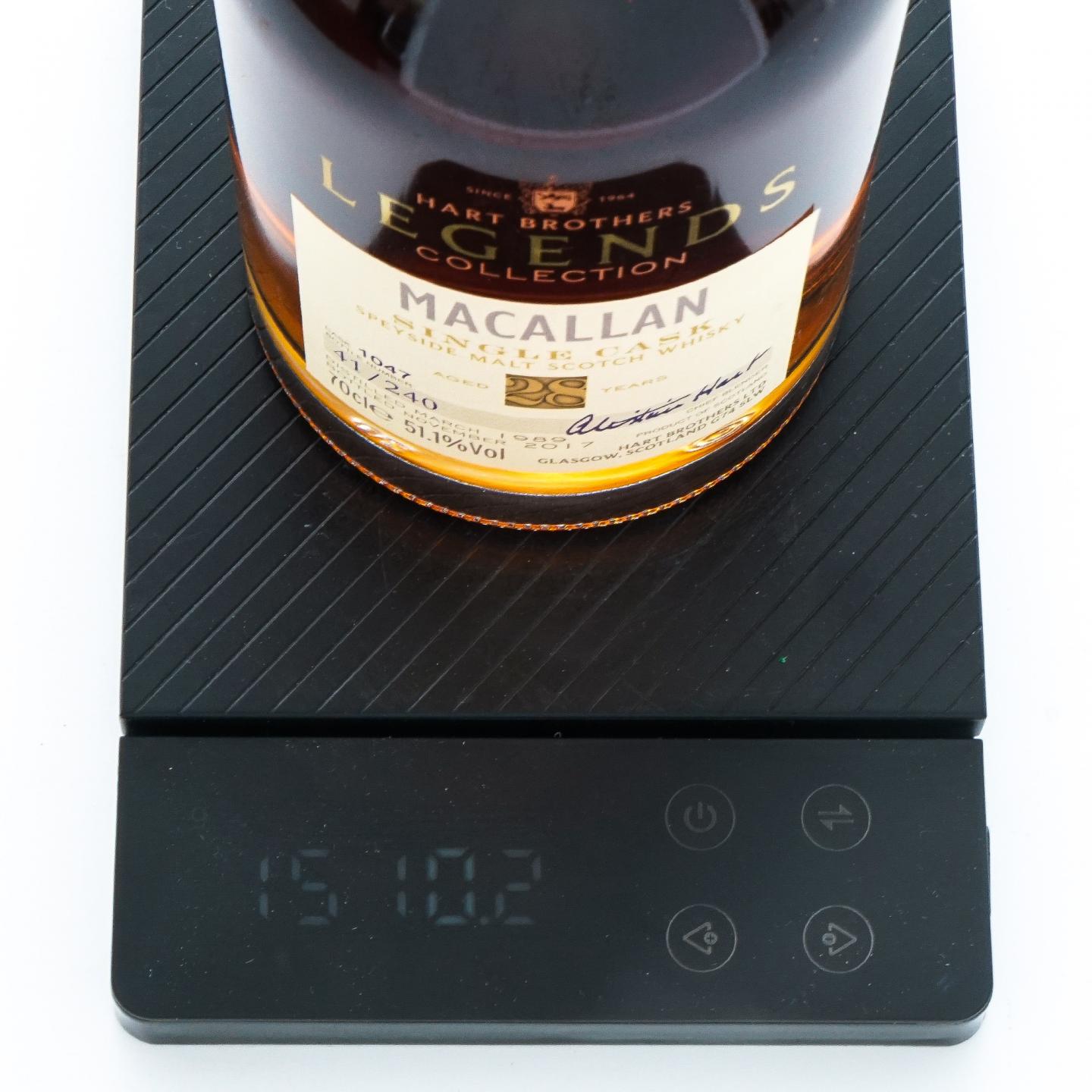 Macallan 麦卡伦 28年 1989-2017 HB 雪莉单桶#1047