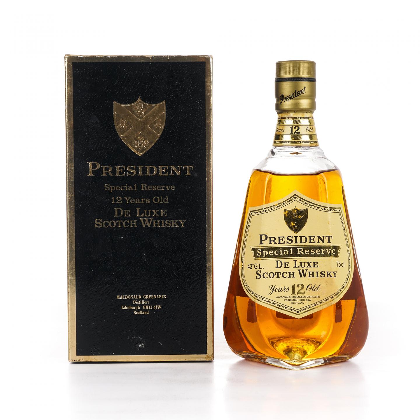 President 12年 Special Reserve De Luxe 调和 750ML