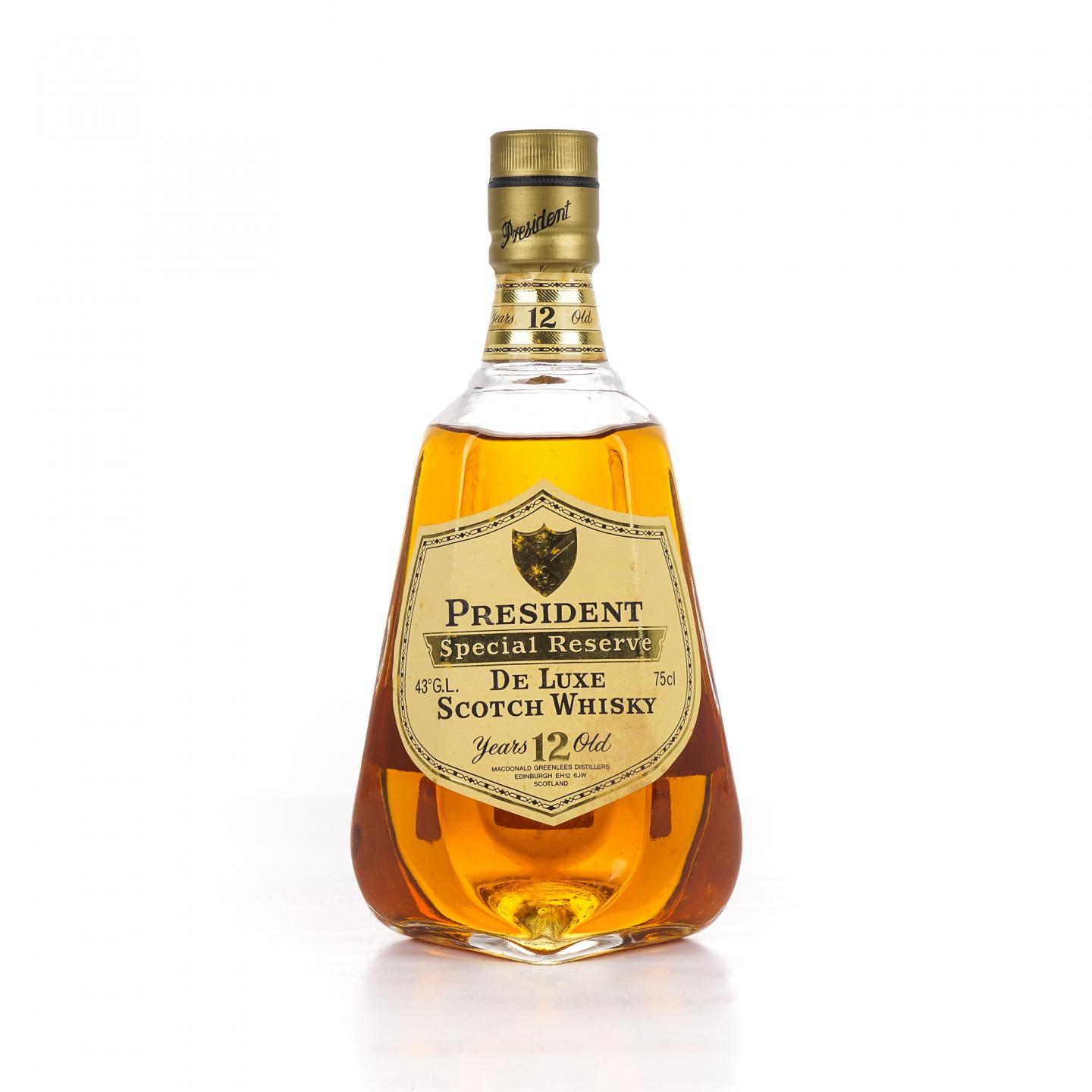 President 12年 Special Reserve De Luxe 调和 750ML