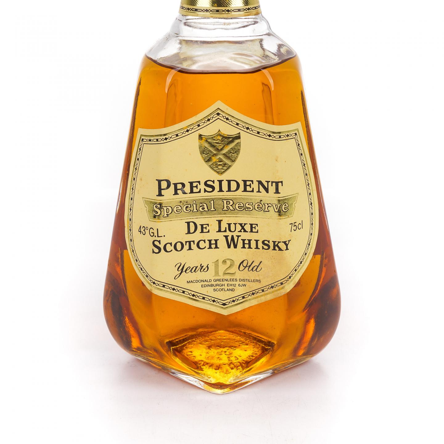 President 12年 Special Reserve De Luxe 调和 750ML