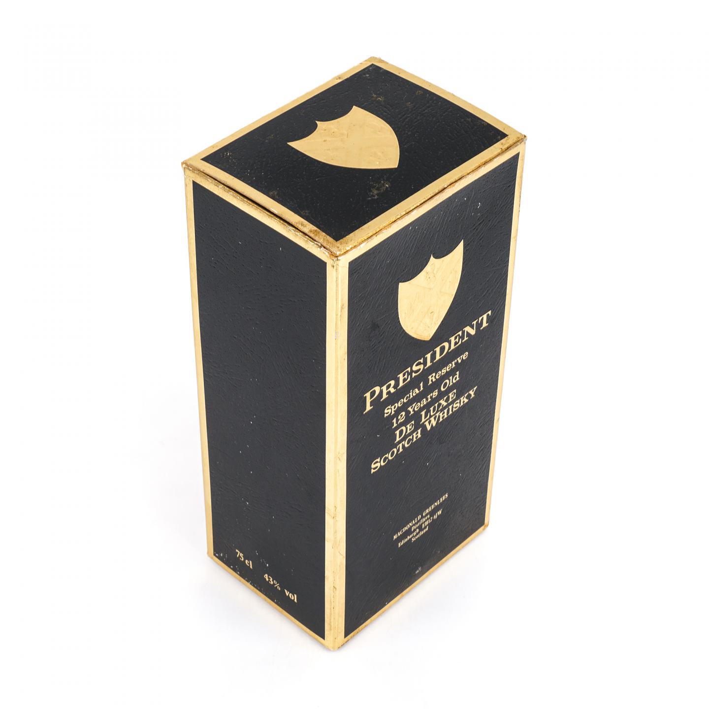 President 12年 Special Reserve De Luxe 调和 750ML