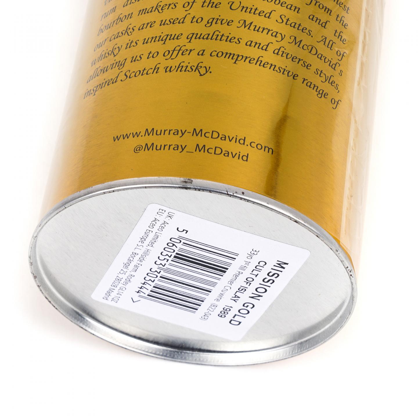 Cult of Islay 33年 1989 调和 Murray McDavid