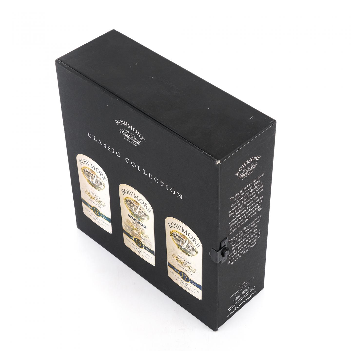 【中样】Bowmore 波摩 海鸥标 12/15/17年 200ml 3瓶组