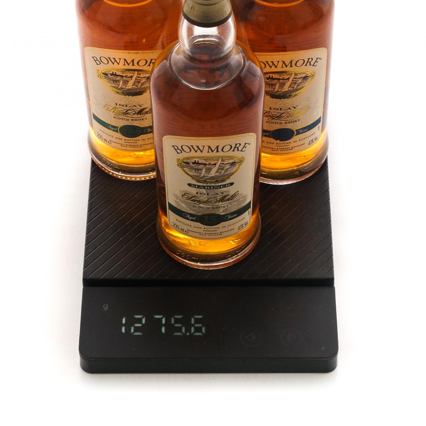 【中样】Bowmore 波摩 海鸥标 12/15/17年 200ml 3瓶组