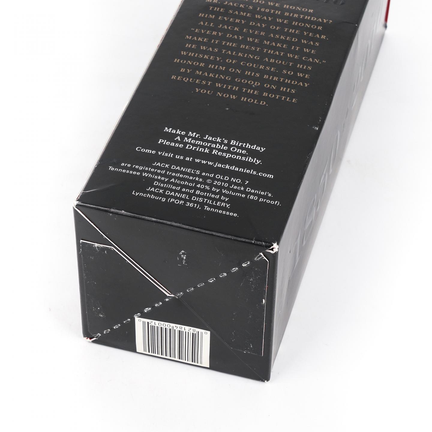 Jack Daniel's 杰克丹尼 Mr. Jack's 160周年纪念 美国田纳西威士忌