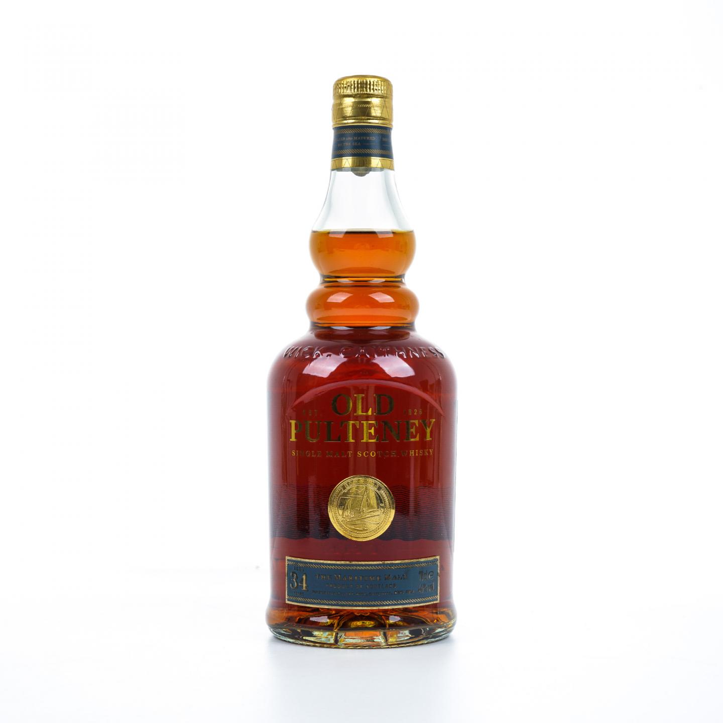 Old Pulteney 老富特尼 34年 礼盒 700ml