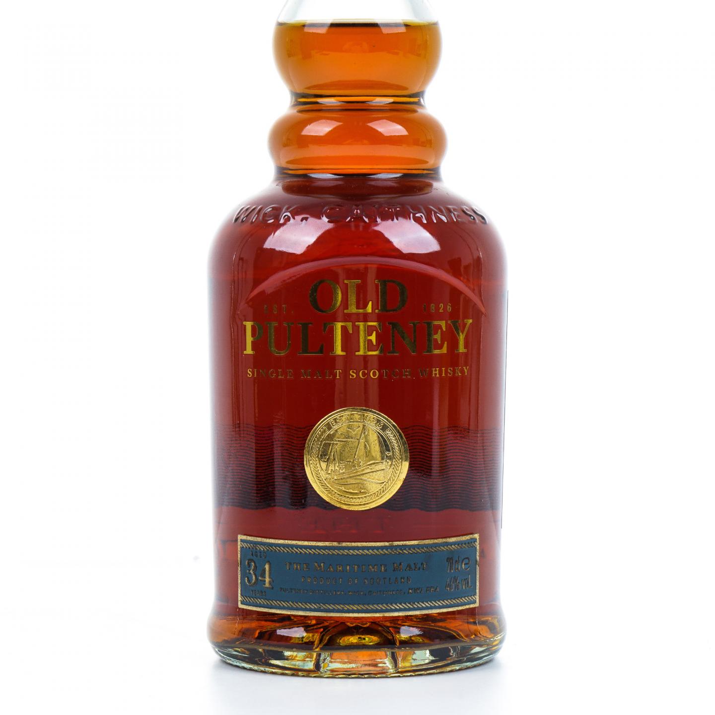 Old Pulteney 老富特尼 34年 礼盒 700ml