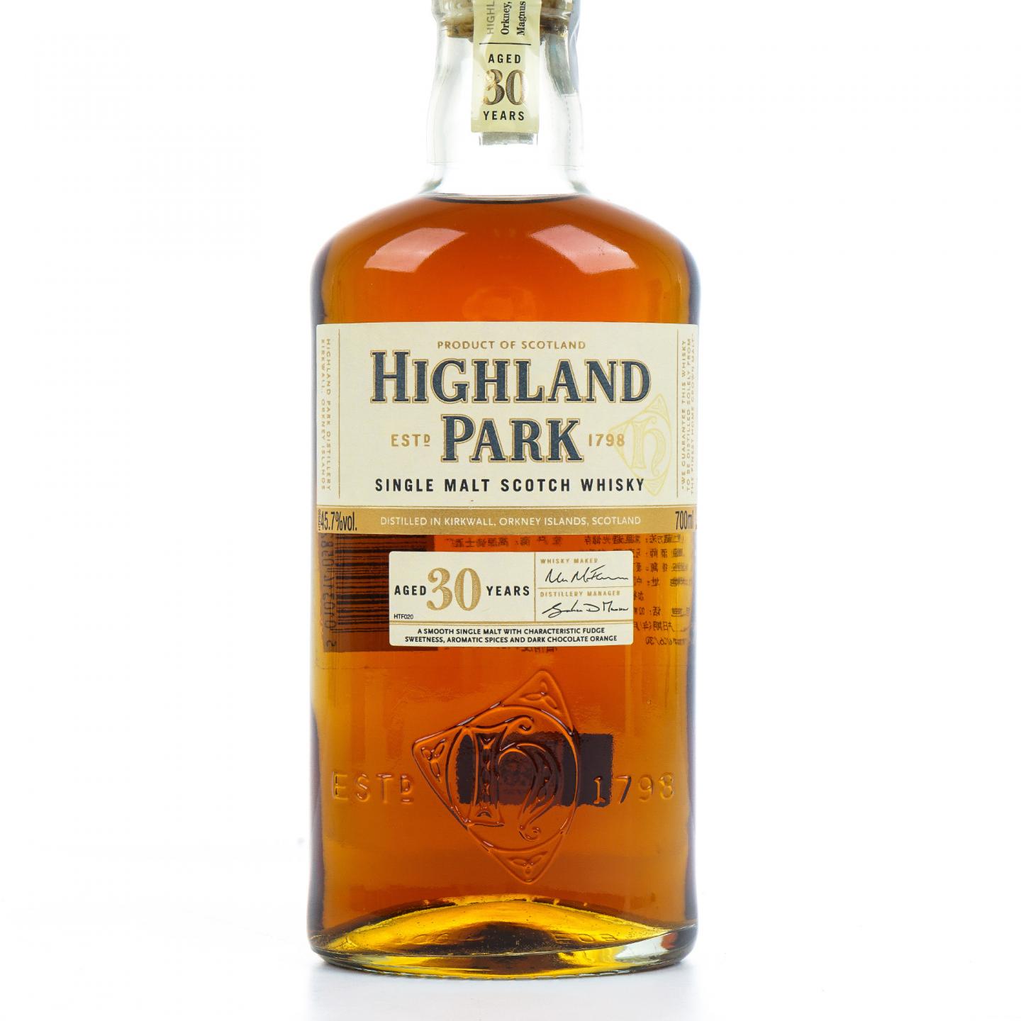 Highland Park 高原骑士 30年 木盒 700ml