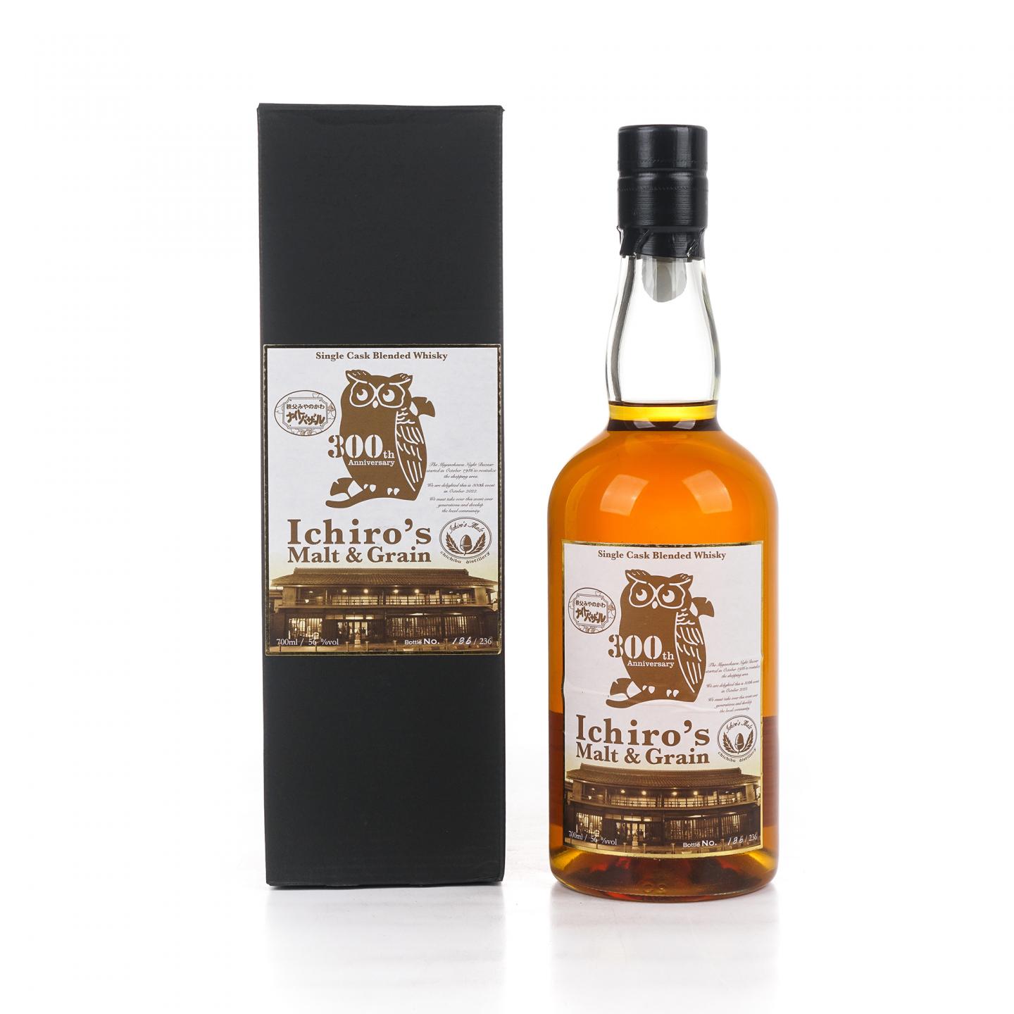 Ichiro’s Malt & Grain 秩父出品 300周年纪念 单桶调和威士忌