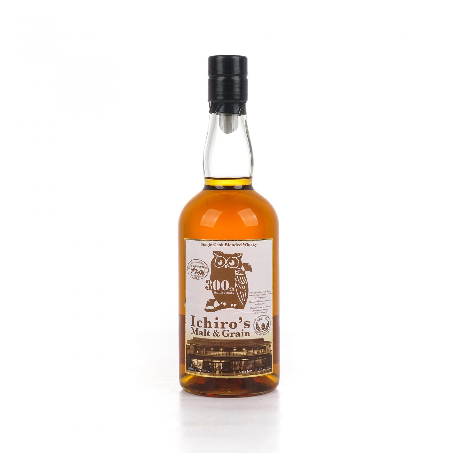 Ichiro’s Malt & Grain 秩父出品 300周年纪念 单桶调和威士忌