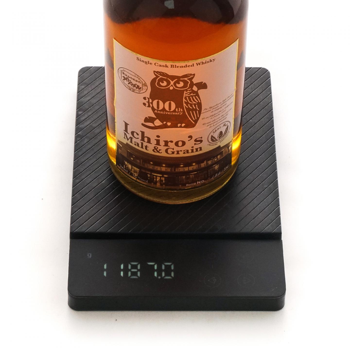 Ichiro’s Malt & Grain 秩父出品 300周年纪念 单桶调和威士忌