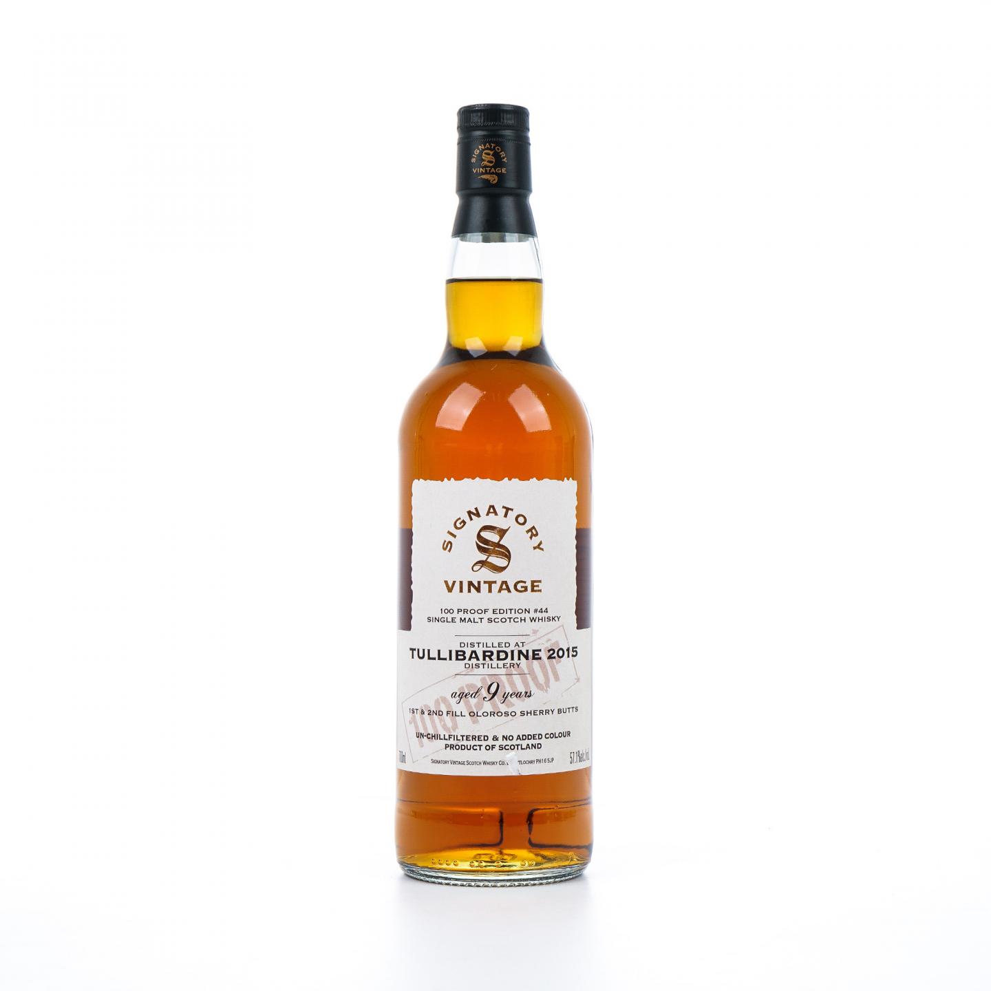 Tullibardine 图里巴丁 9年 2015-2025 初填雪莉桶 SV