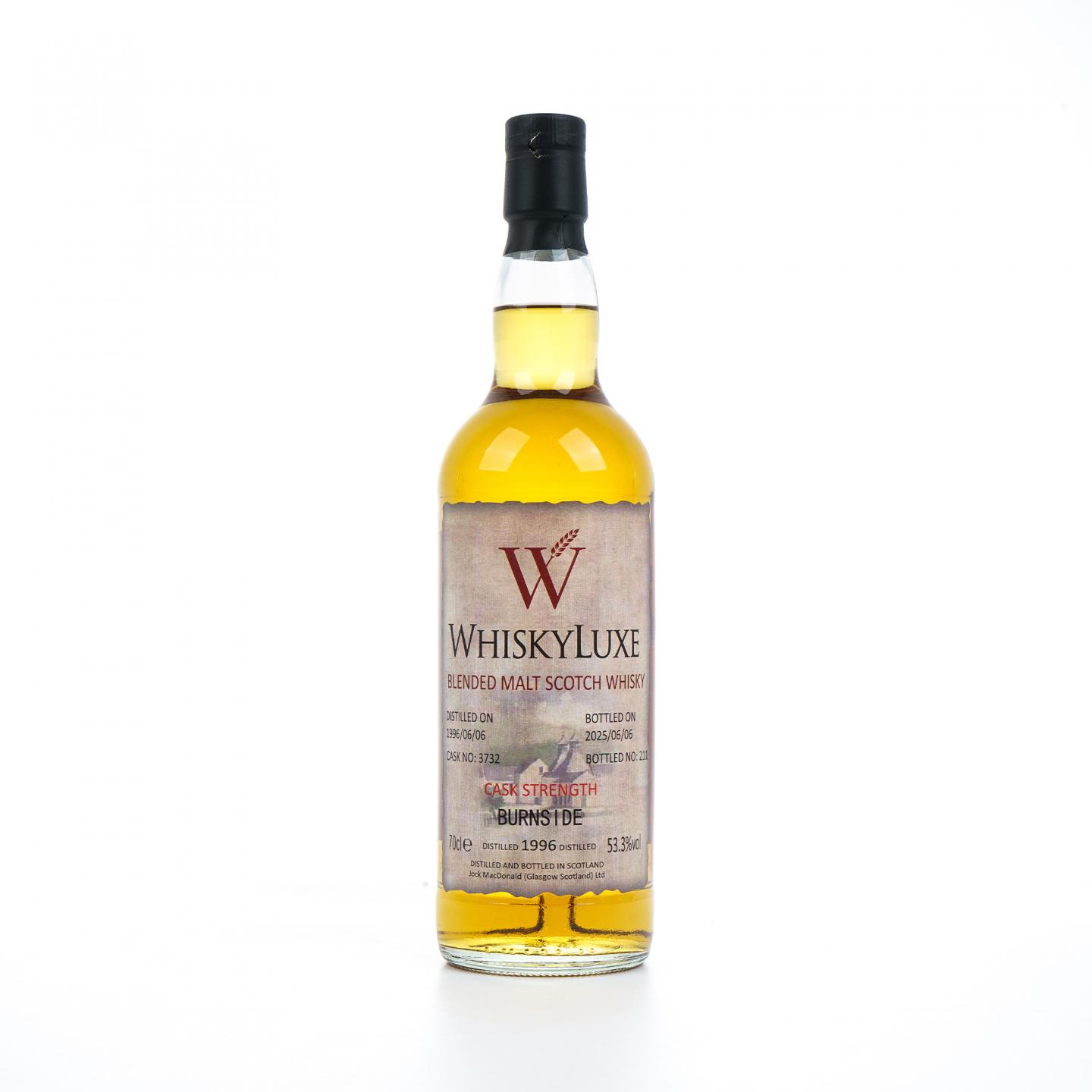 Burnside 1996-2025 百富汤匙桶#3732 Whiskyluxe 桶强