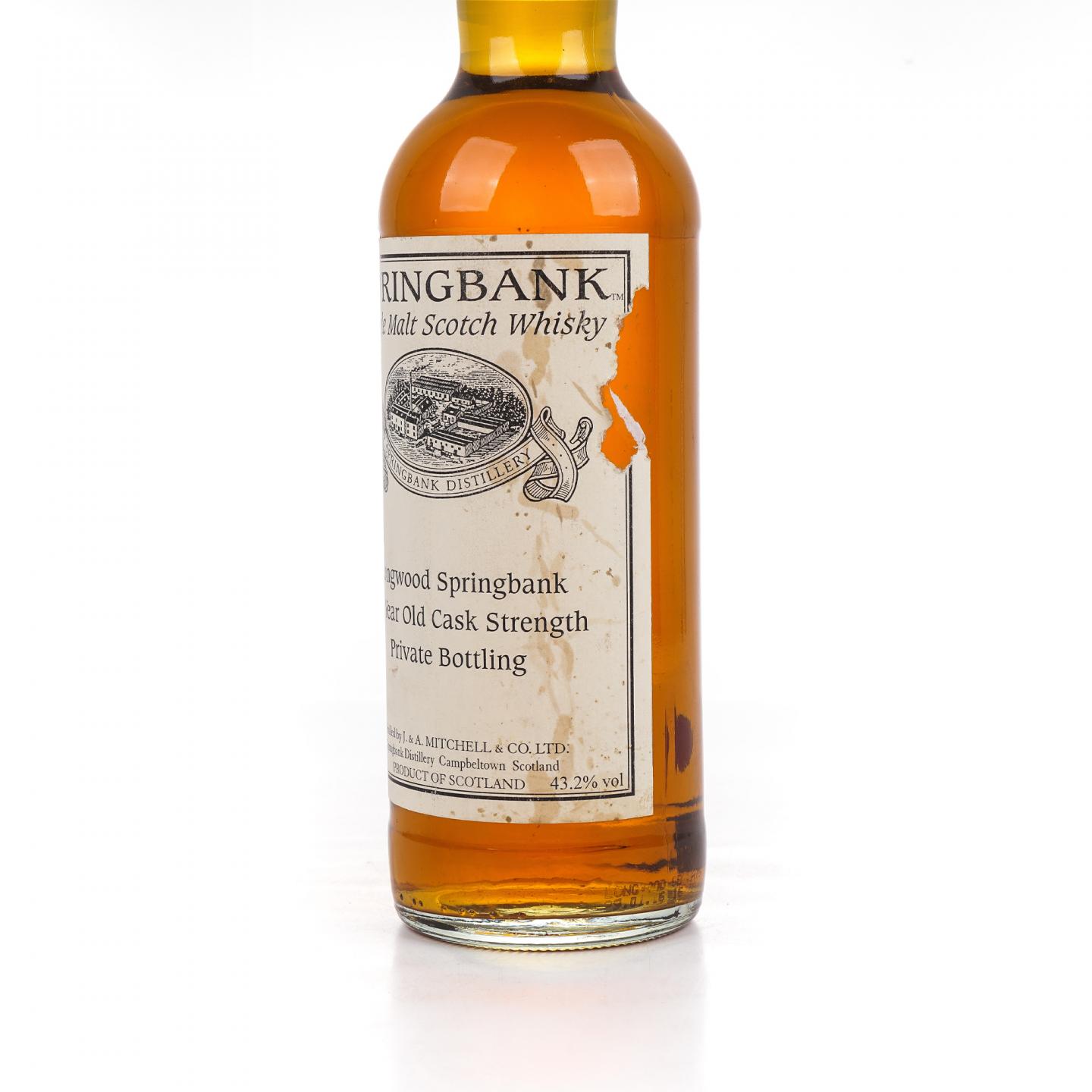 Springbank 云顶 15年 私人桶