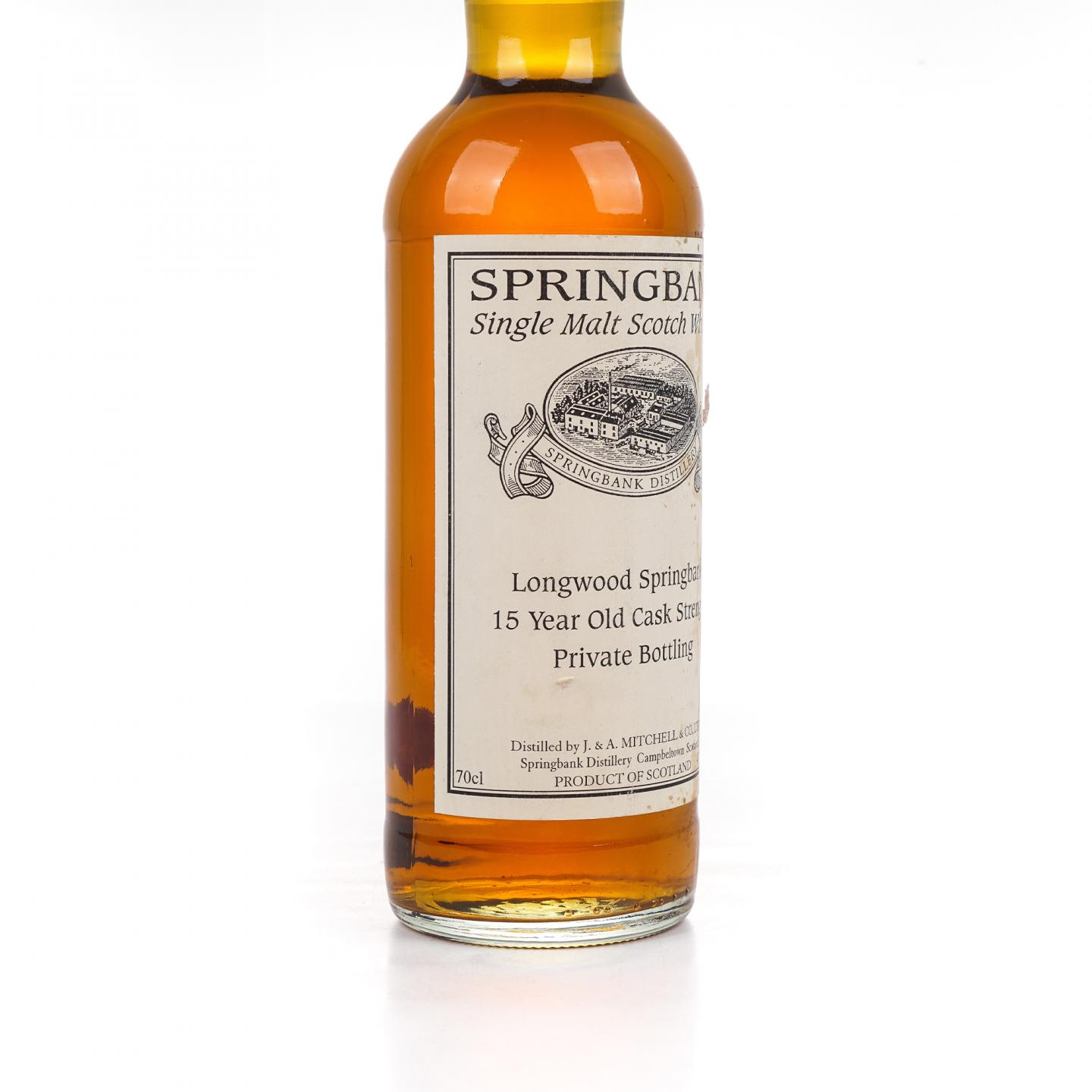 Springbank 云顶 15年 私人桶