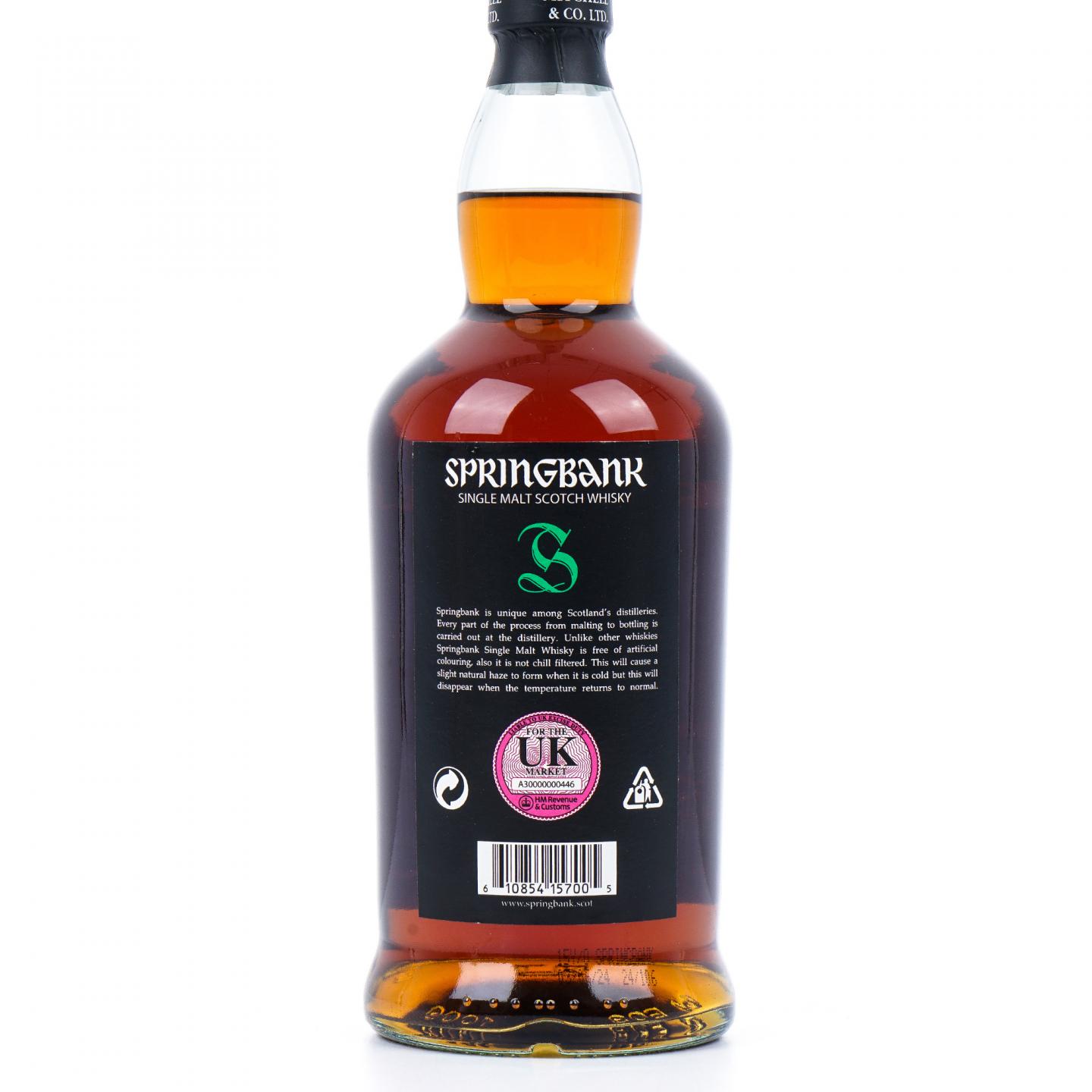 Springbank 云顶 15年 2024