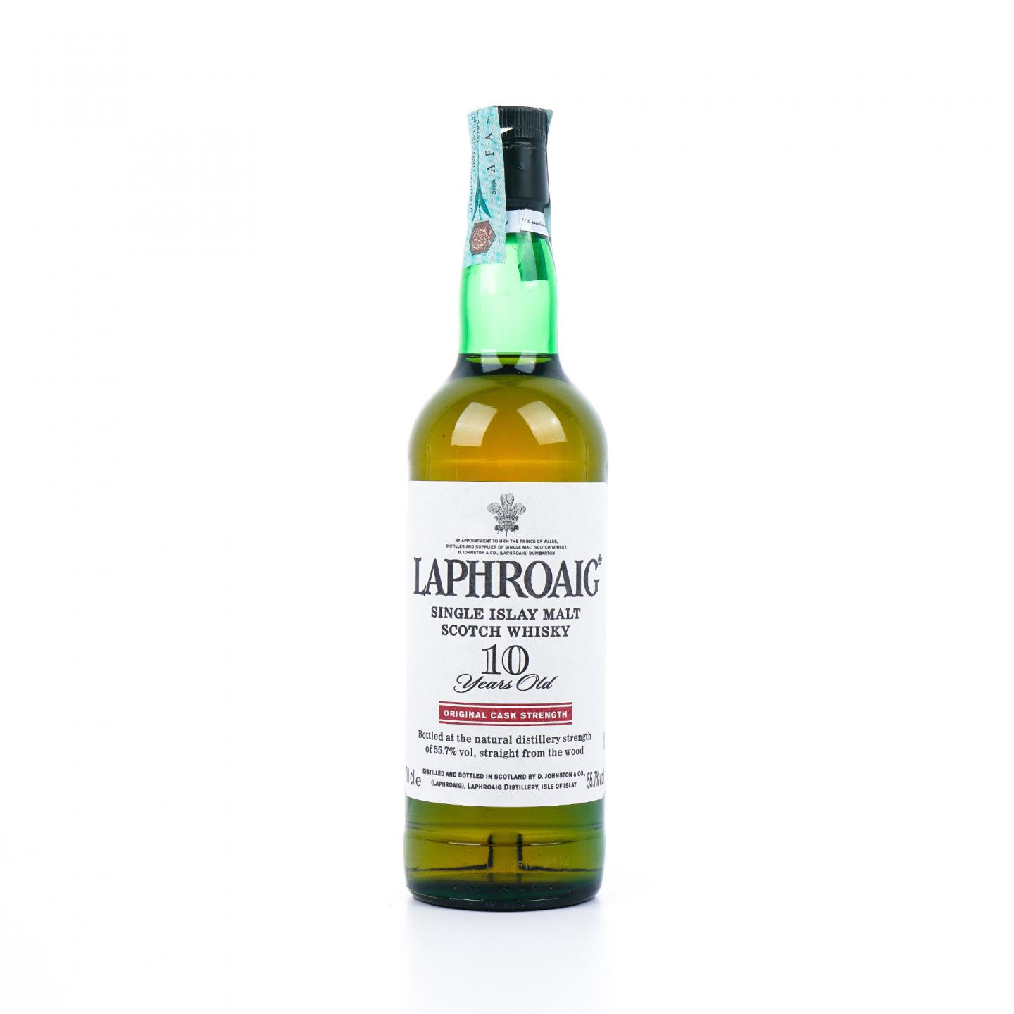 Laphroaig 拉弗格 10年 桶强 小红标 55.7%vol.