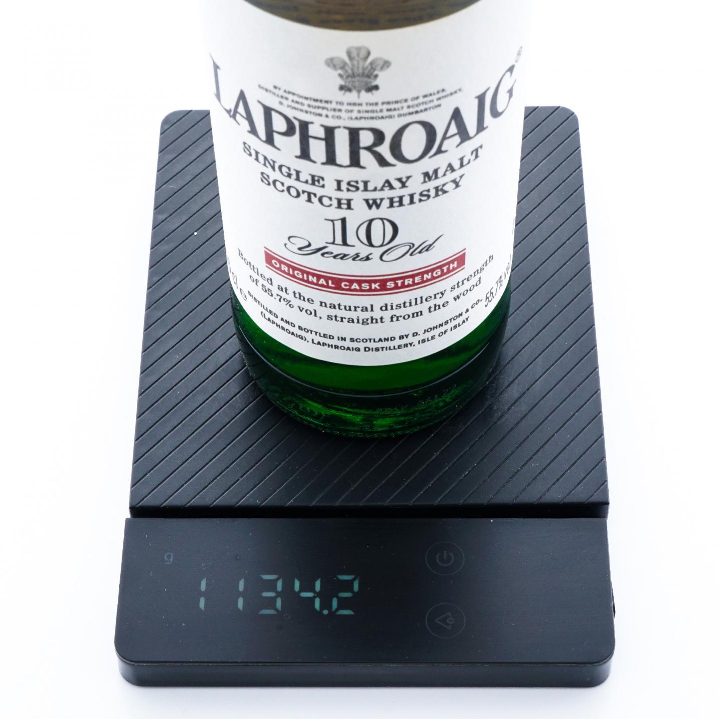 Laphroaig 拉弗格 10年 桶强 小红标 55.7%vol.
